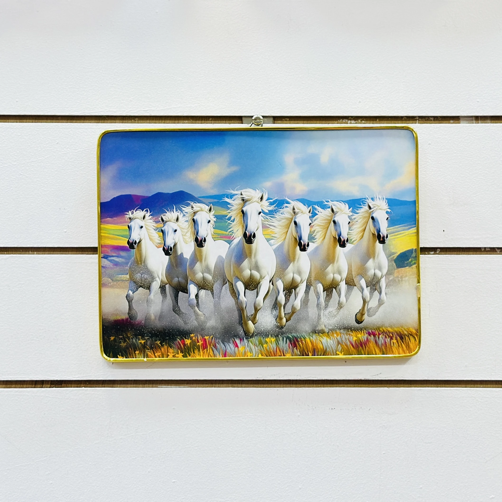 Seven Horses Vastu Painting…… R8HZRX