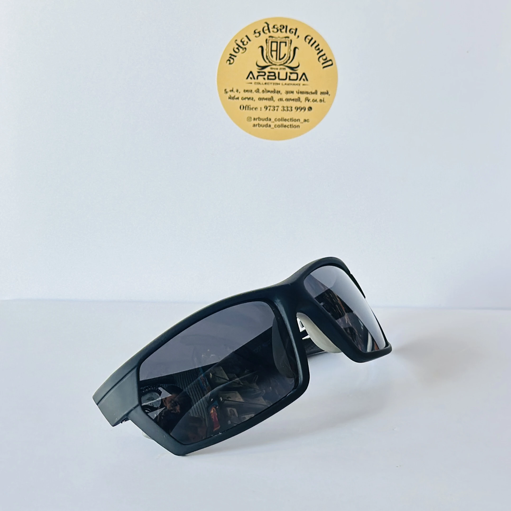 Foster Grant IRONMAN IronFlex IF 1805 BLK MCV Matte Black sunglasses.