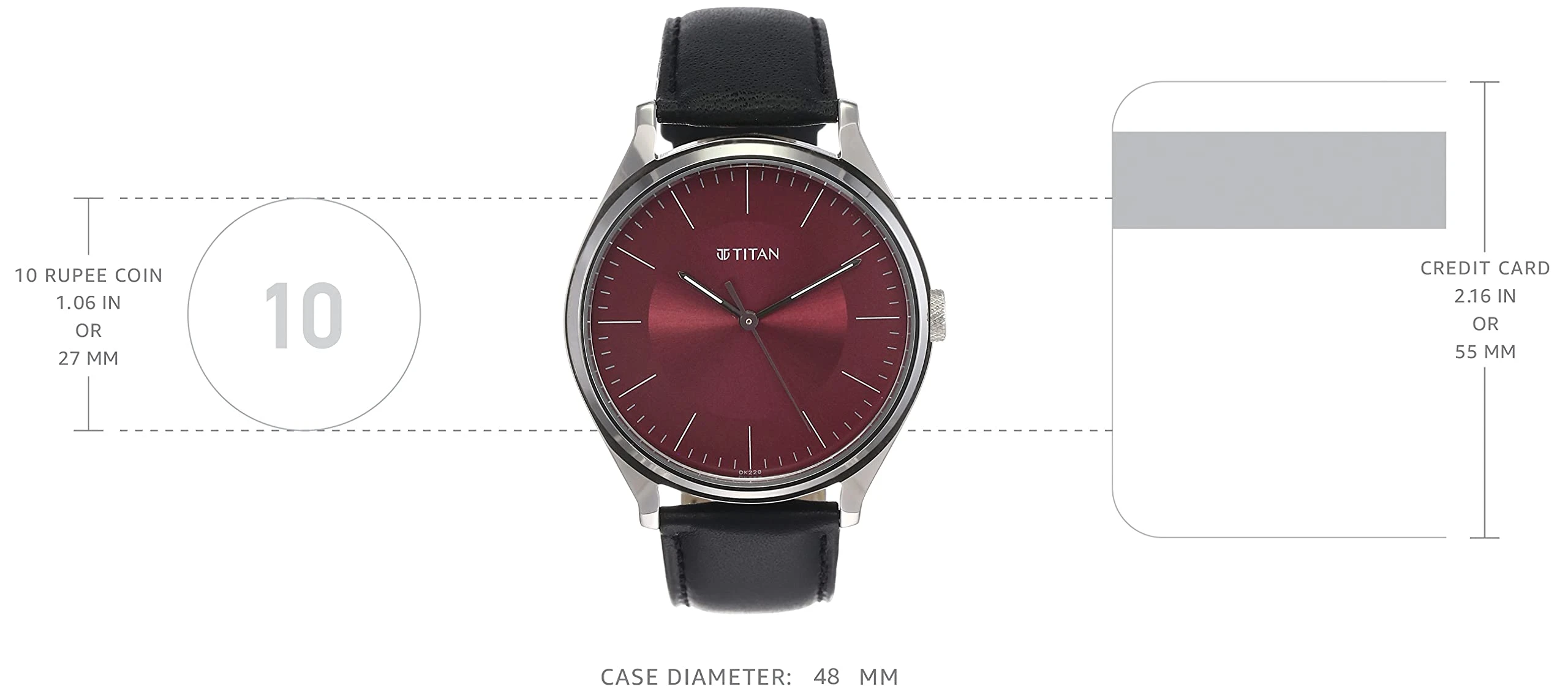 Titan watch Model No. NP1802SL05