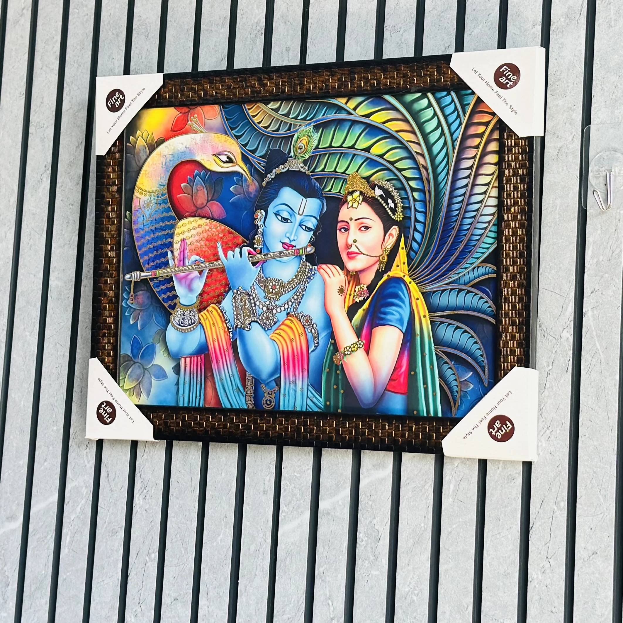 રાધા ક્રિશ્રના વોલ આર્ટ (SKU-X344Q8)