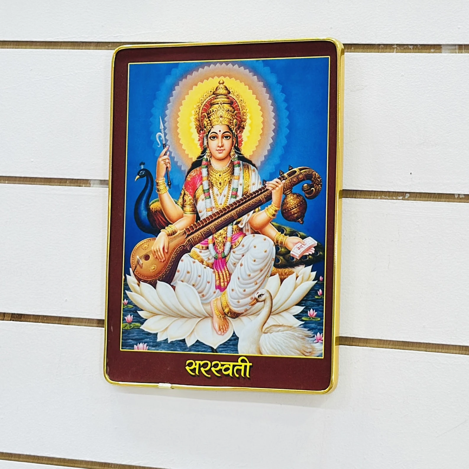 Hindu goddess Saraswati……. IR0N2F