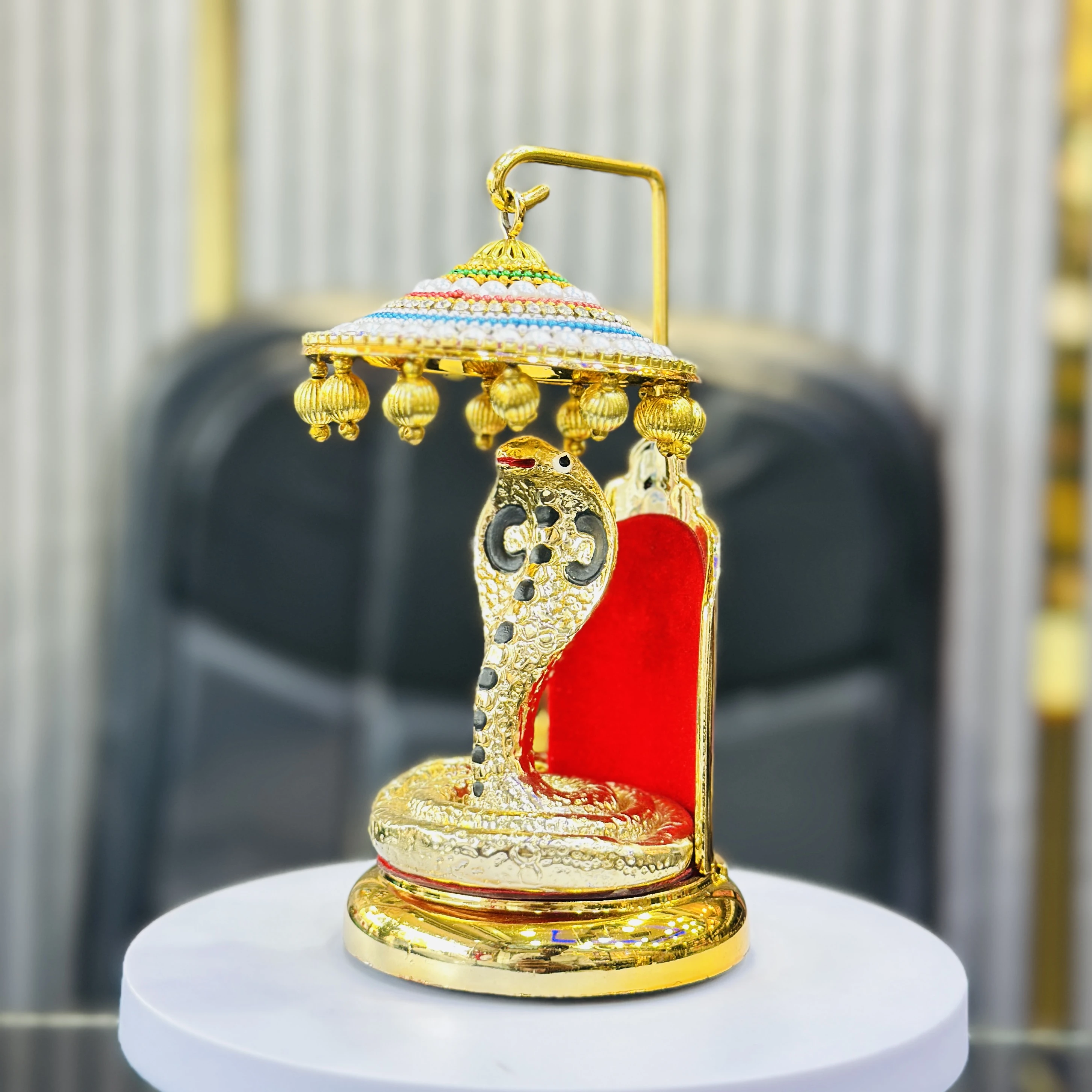 Gold Plated Goga bapa murti