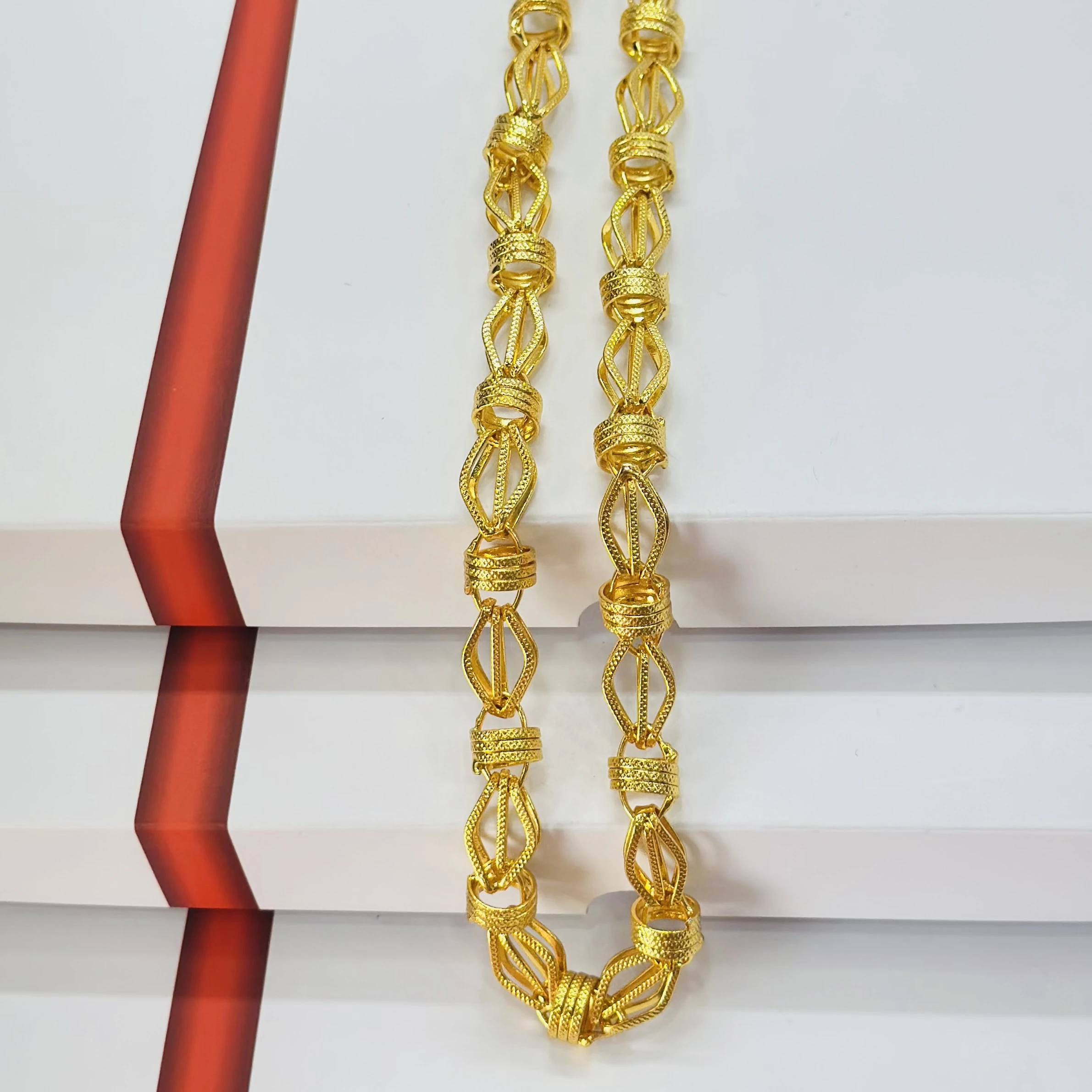 Gold plated design chain