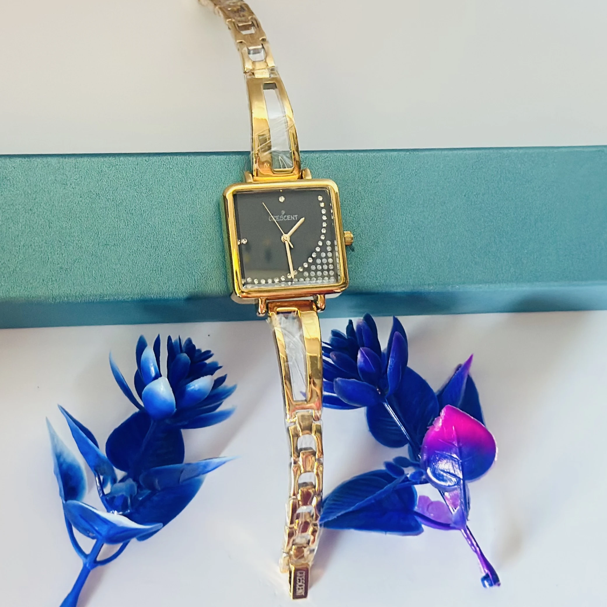 Black Roseluxe Link analog watch for women