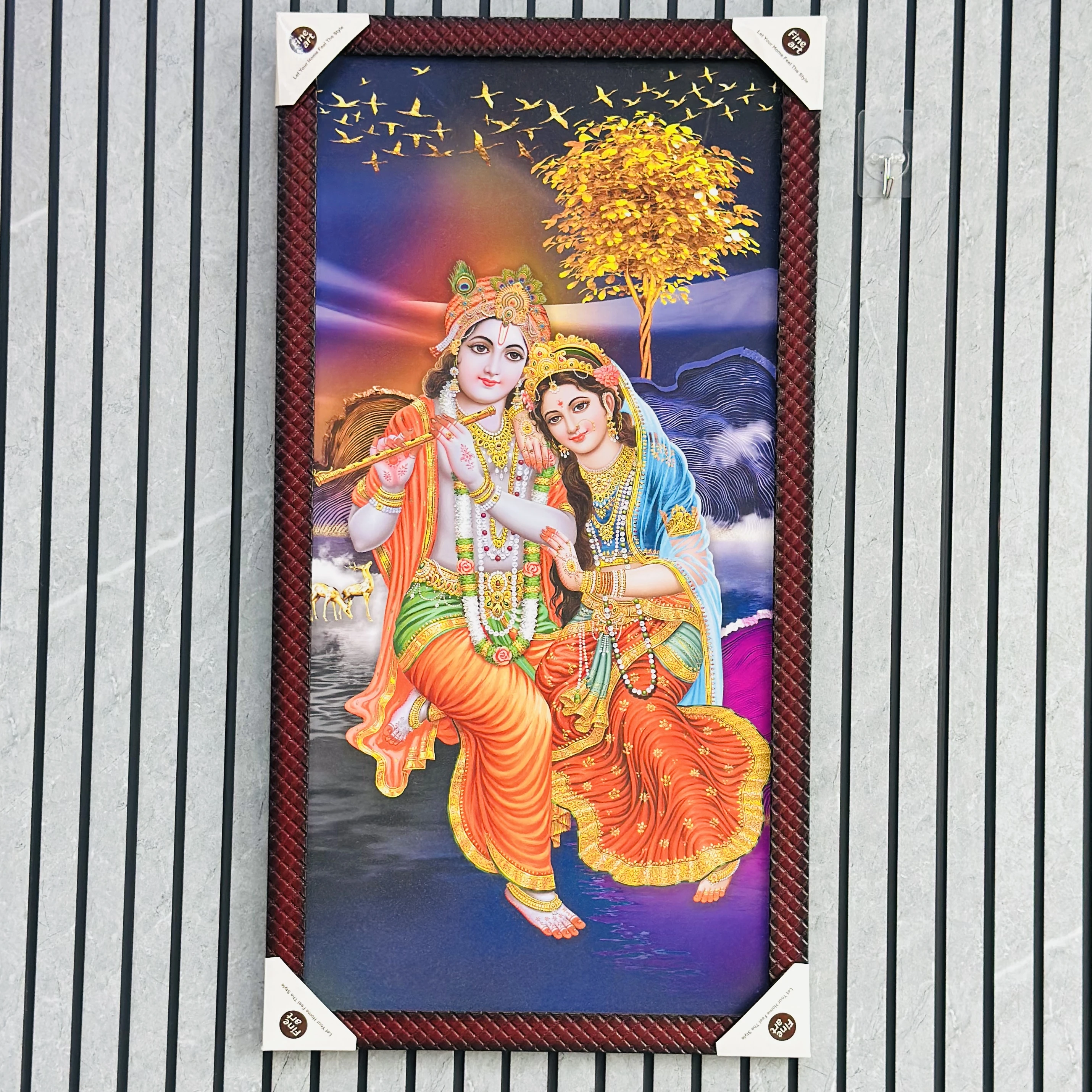 Radha Krishna frame (SKU-LND48I)
