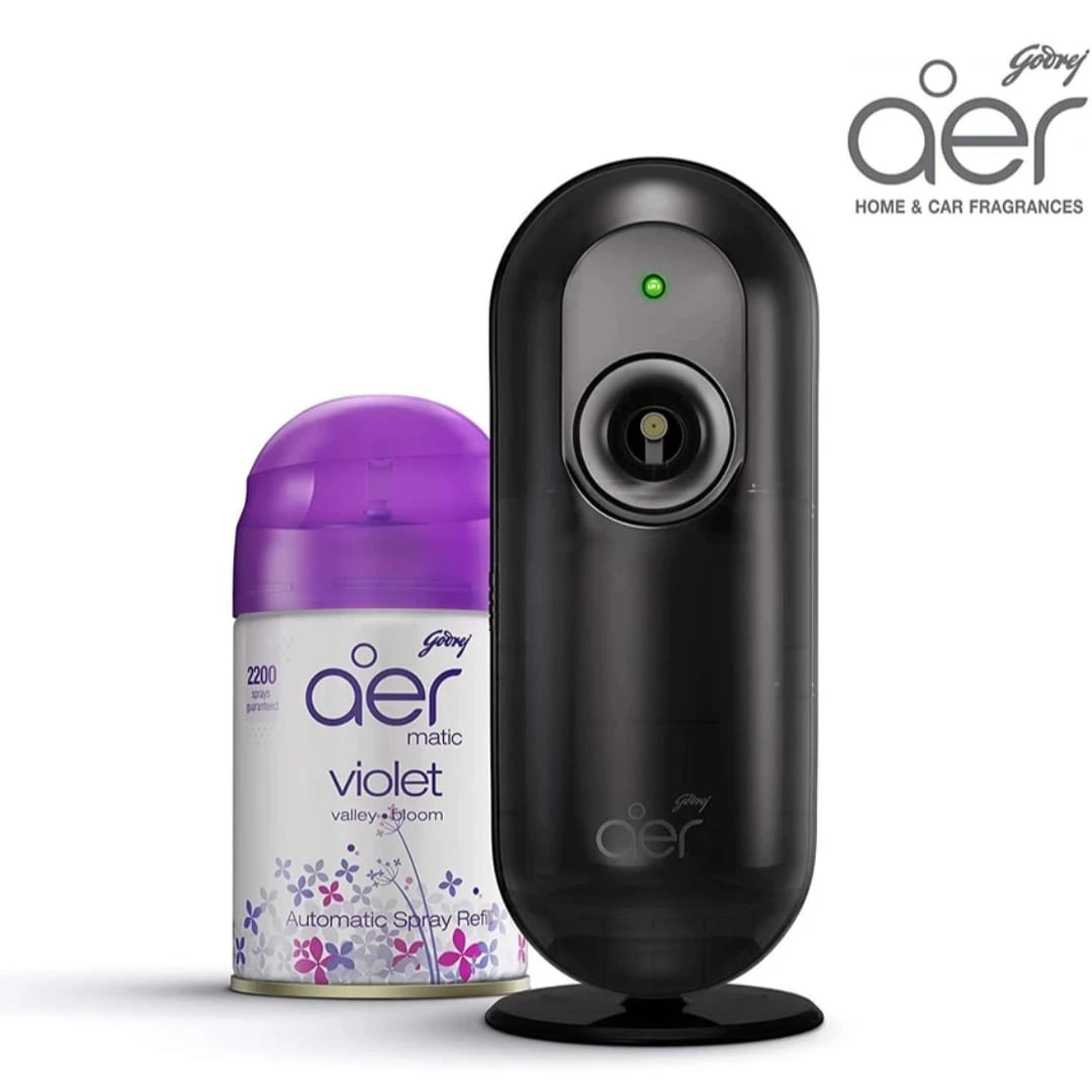 Godrej aer matic kit(violet valley-bloom)