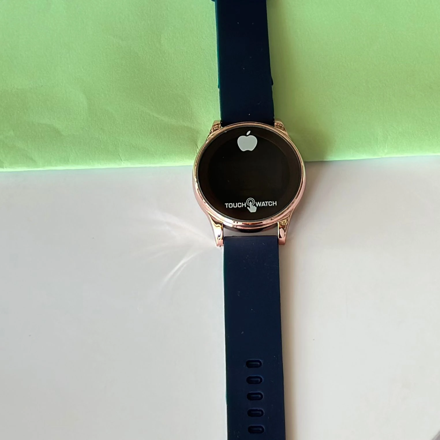Kids digital watch with a silicone strap