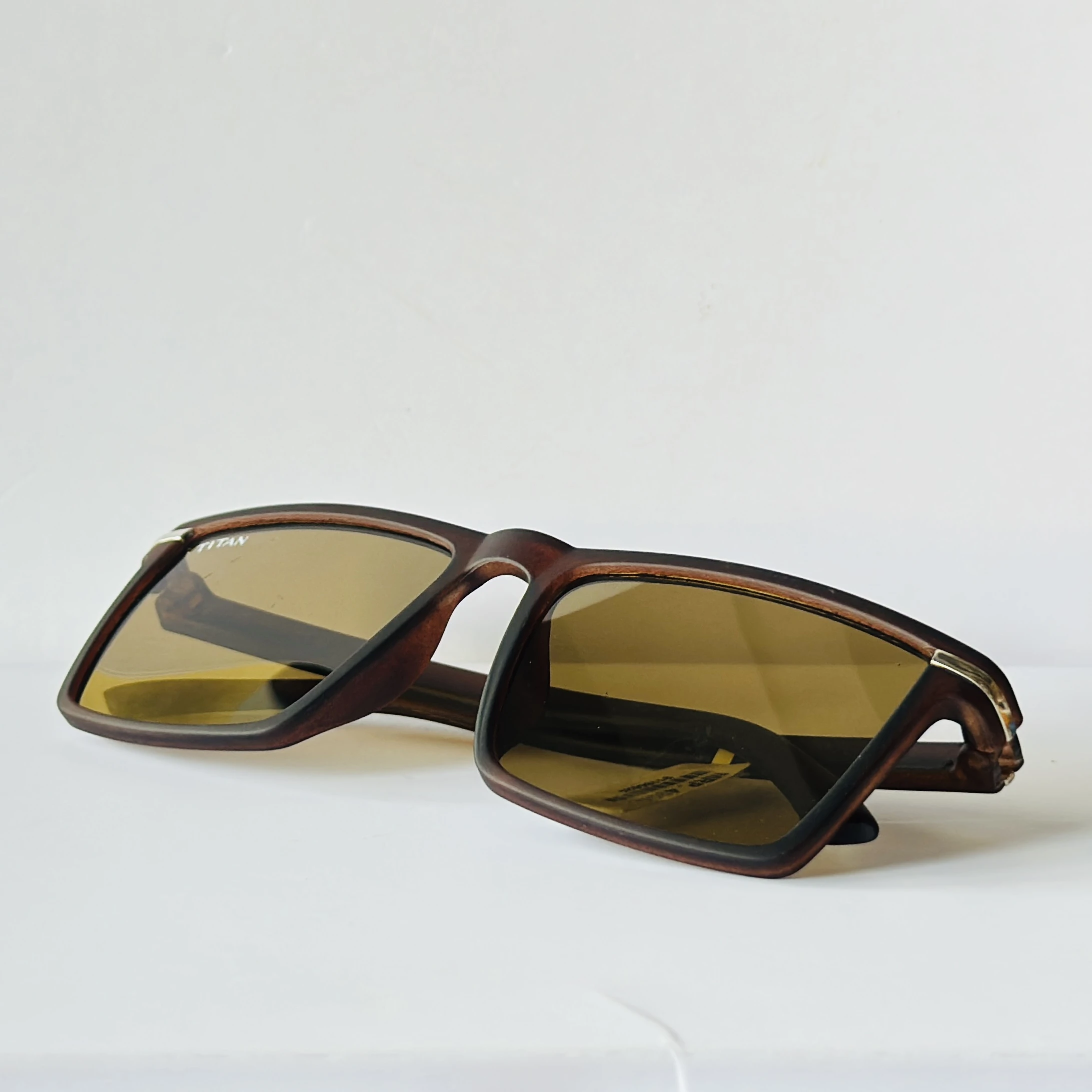 sunglasses featuring a brown frame and lenses