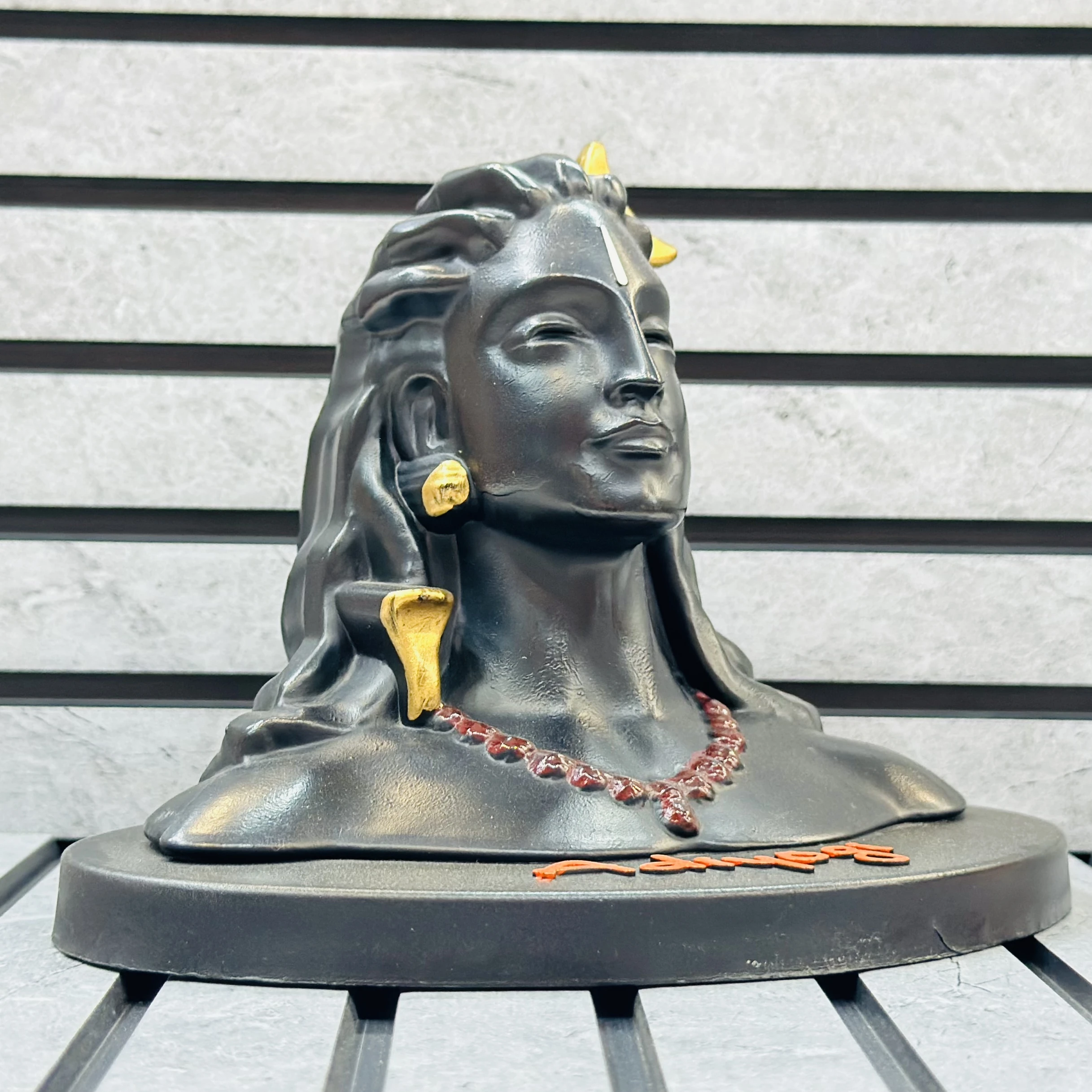 Adiyogi Shiva statue.