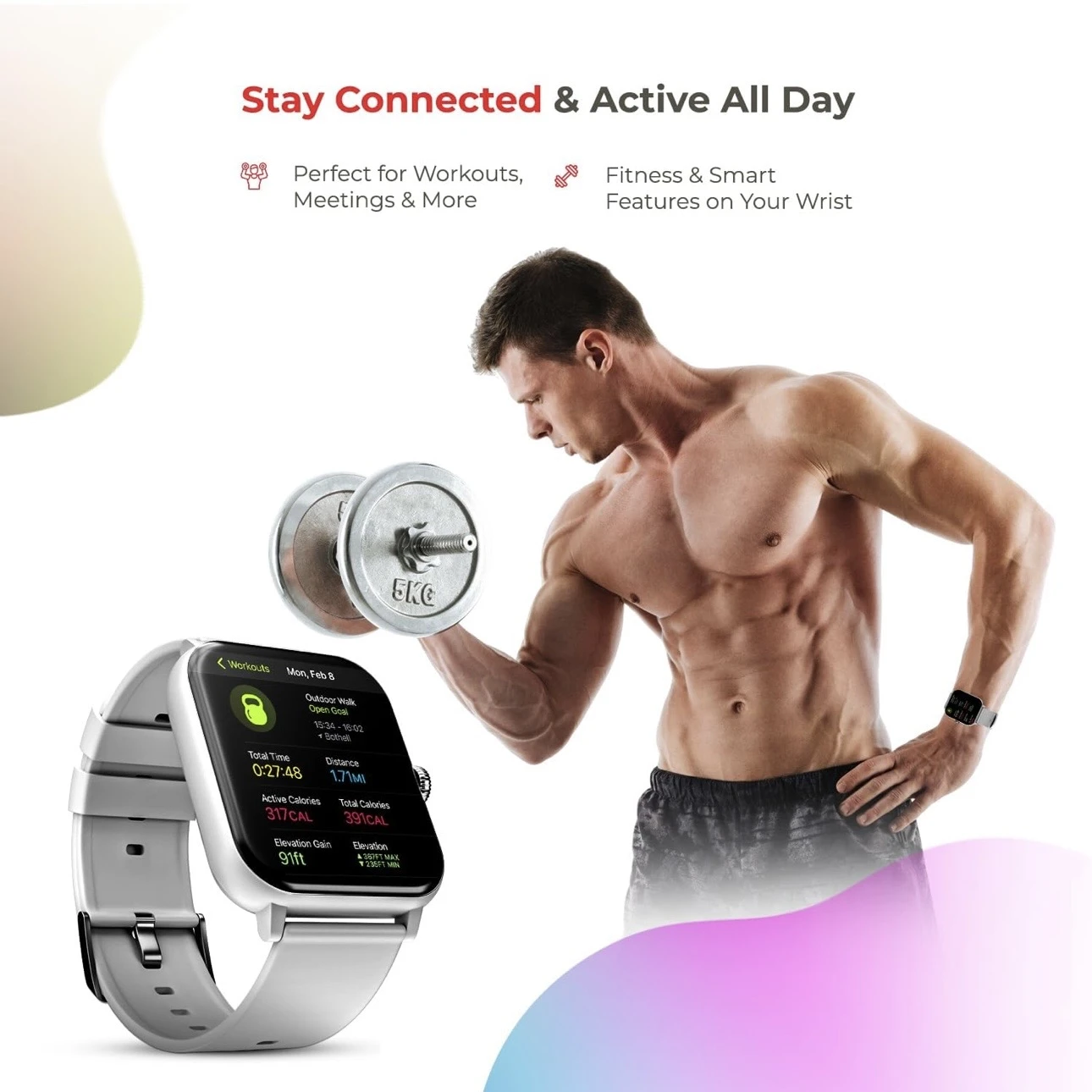 Timestone Spear Pro Max smartwatch.