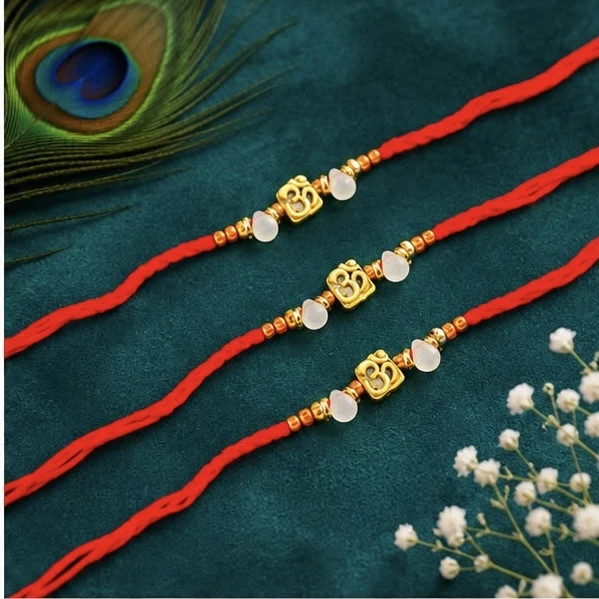 set of three traditional Rakhi