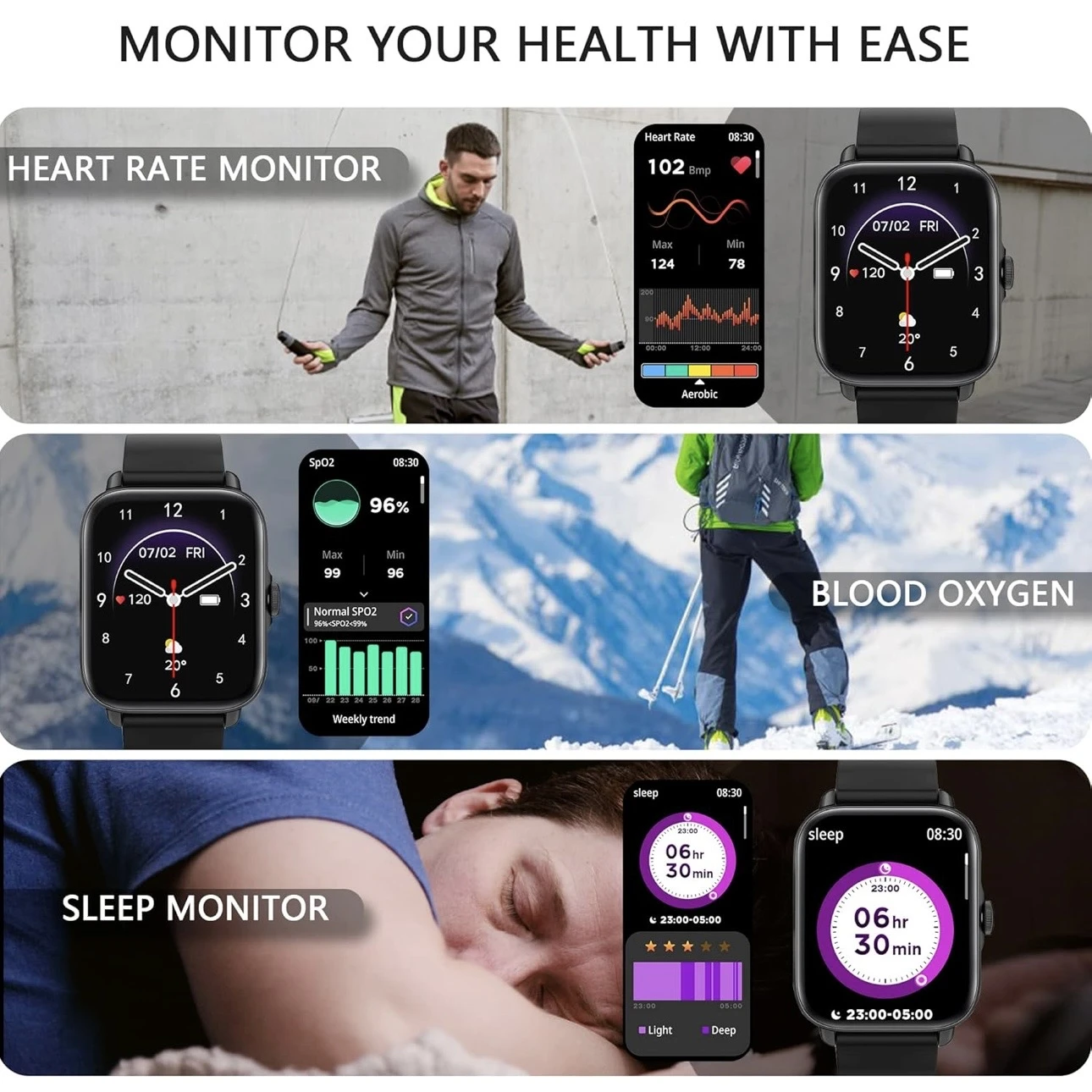 Timestone Spear Fit Prime Series smartwatch.