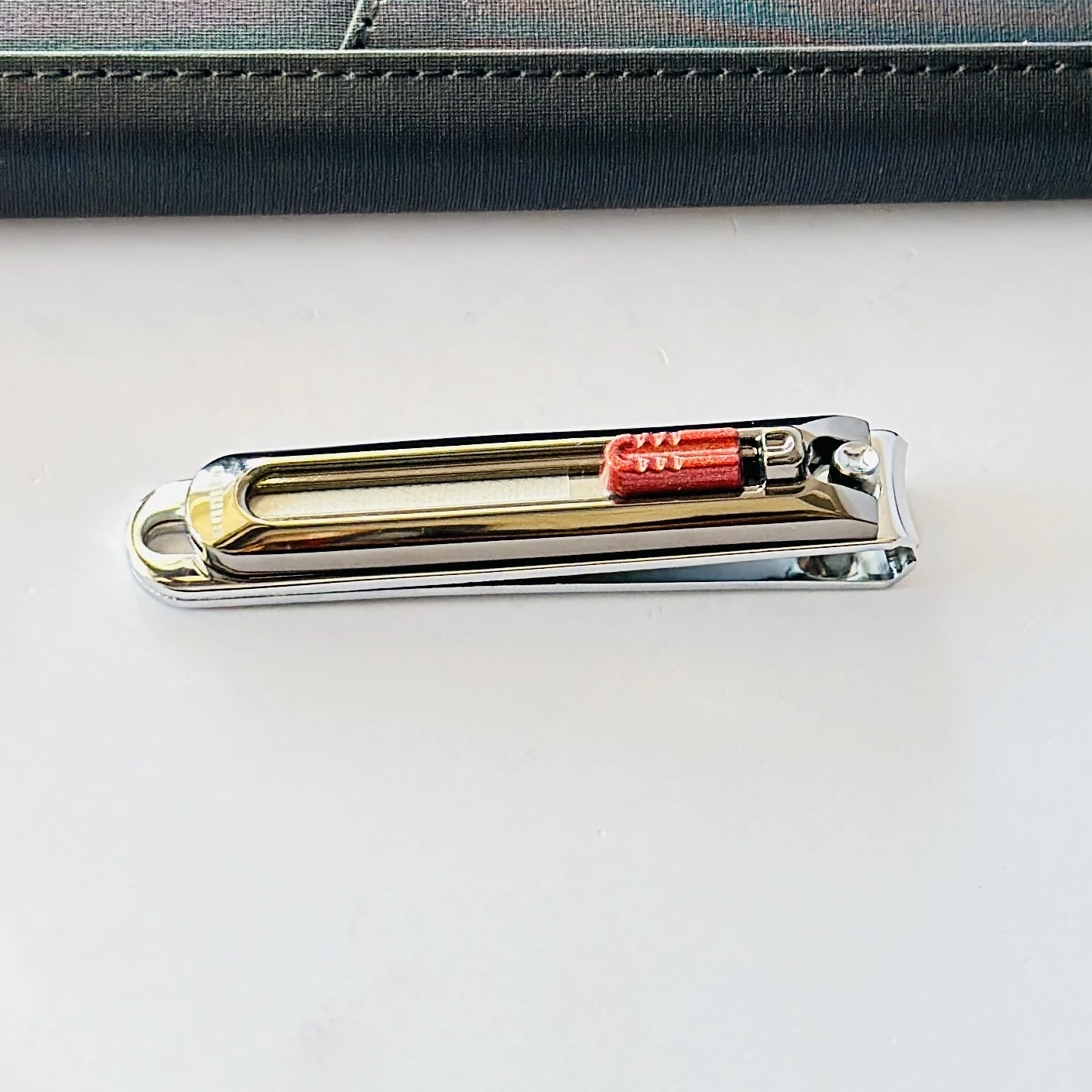 stainless steel nail clippers.