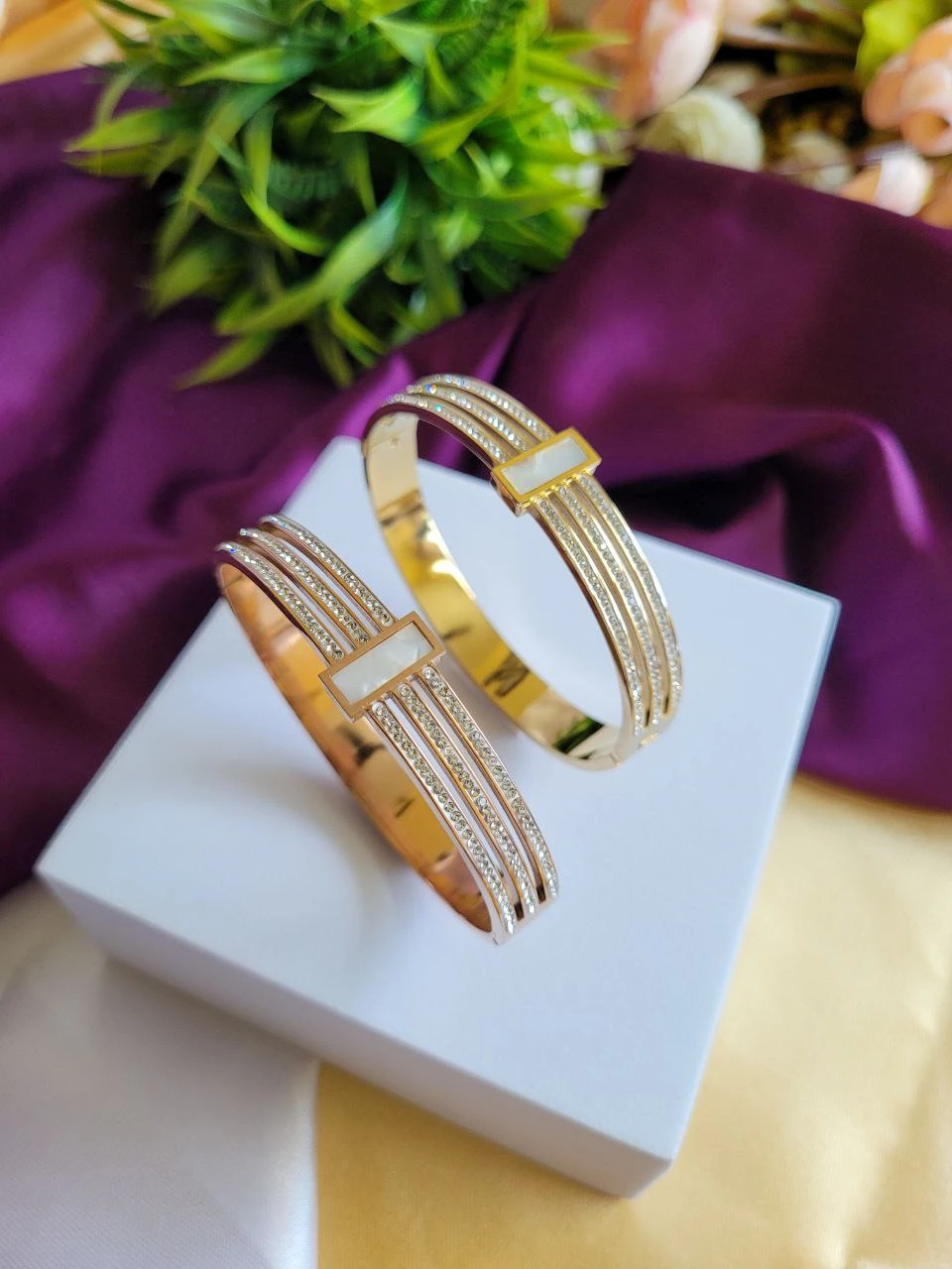 Lavish Luster Anti-Tarnish Bangles