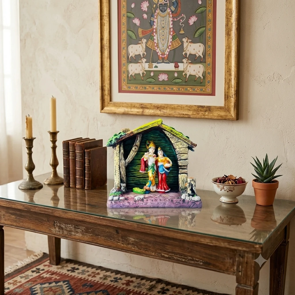 Radha Krishana statue