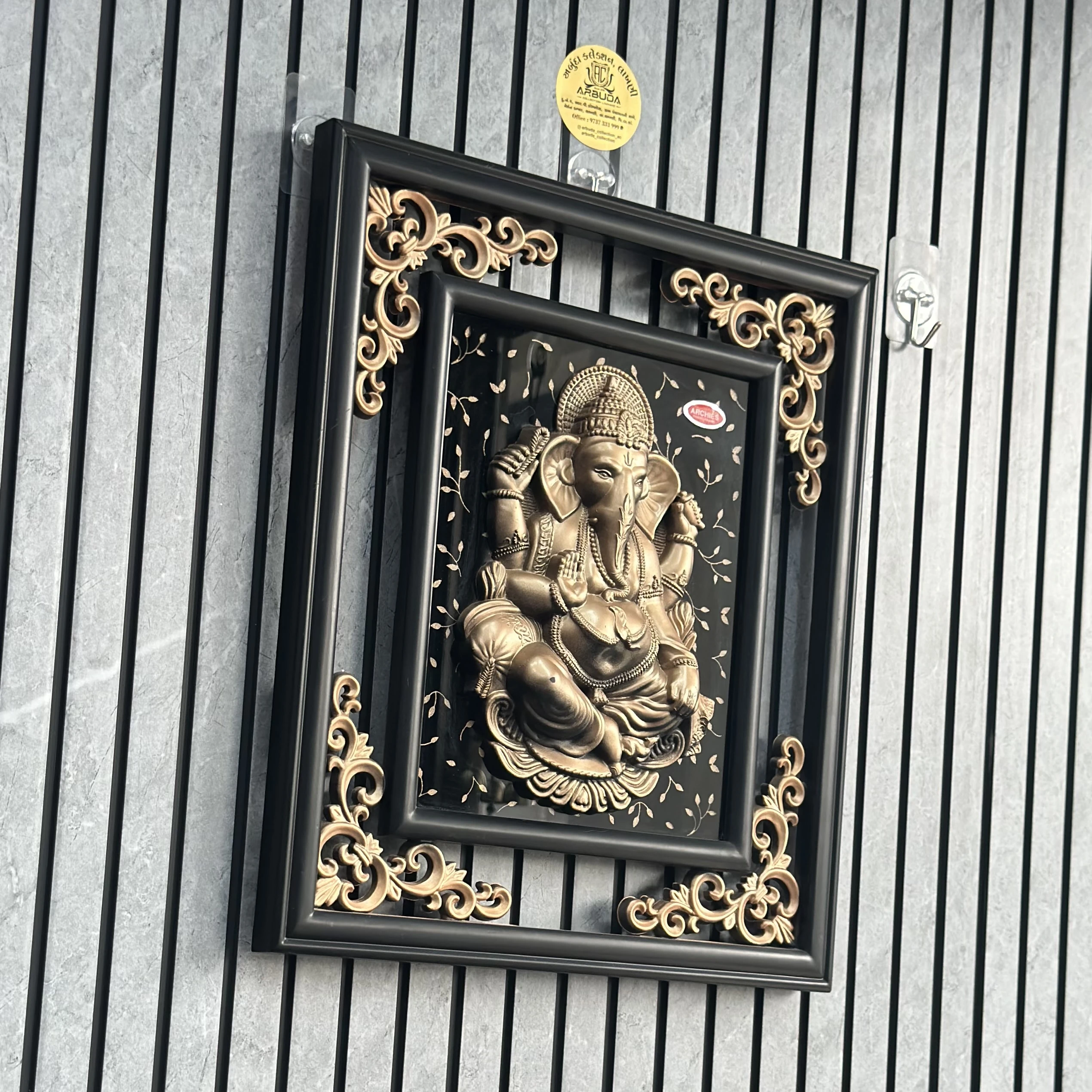 Ganesh Ji Idol Wall Hanging Frame(SKU-LY9O51)