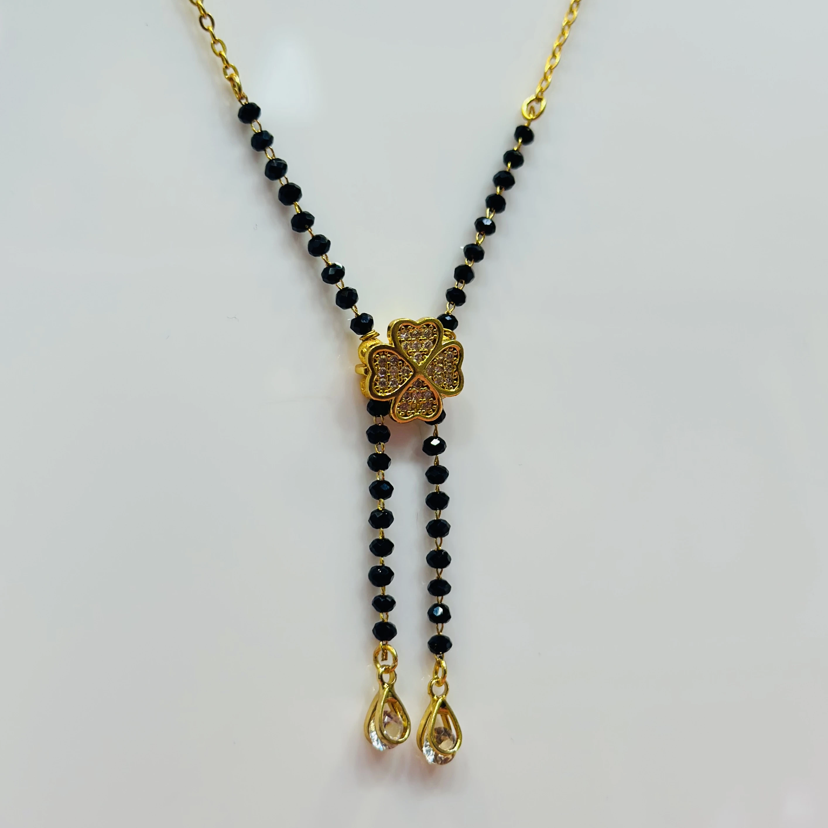 Gold plated mangalsutra