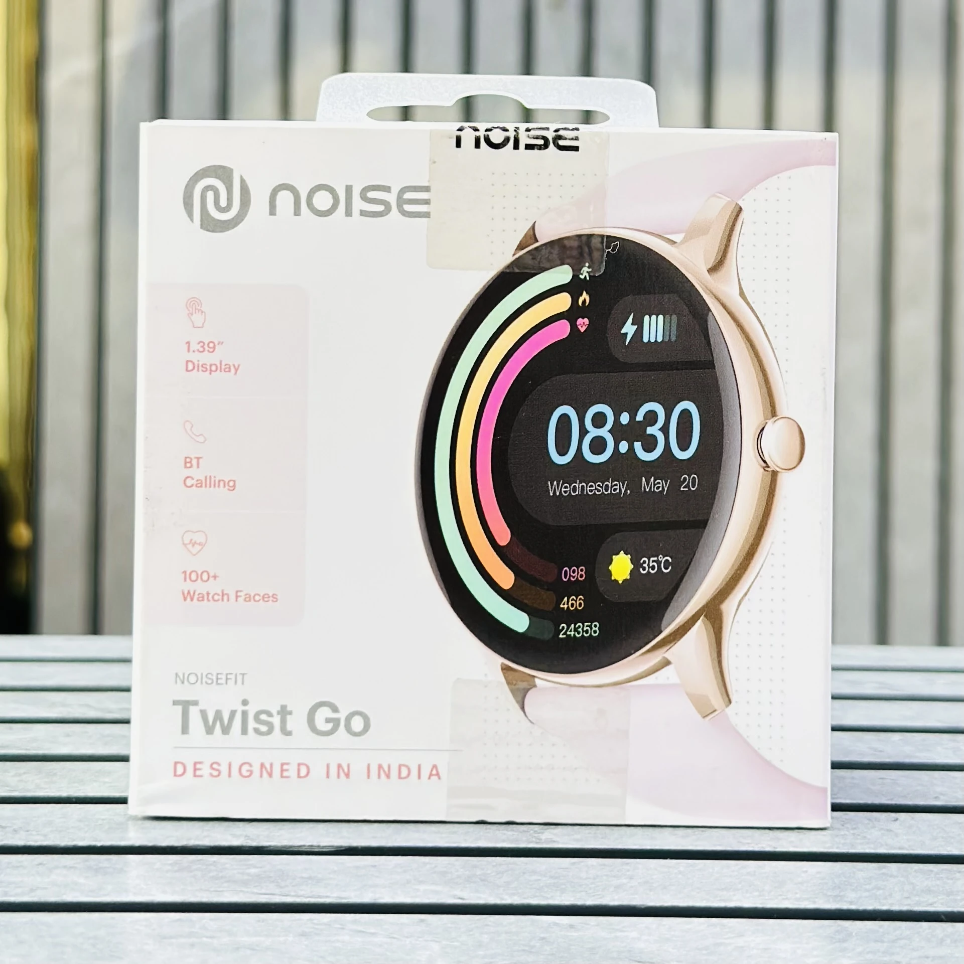 Twist Go smart watch (Rose pink)