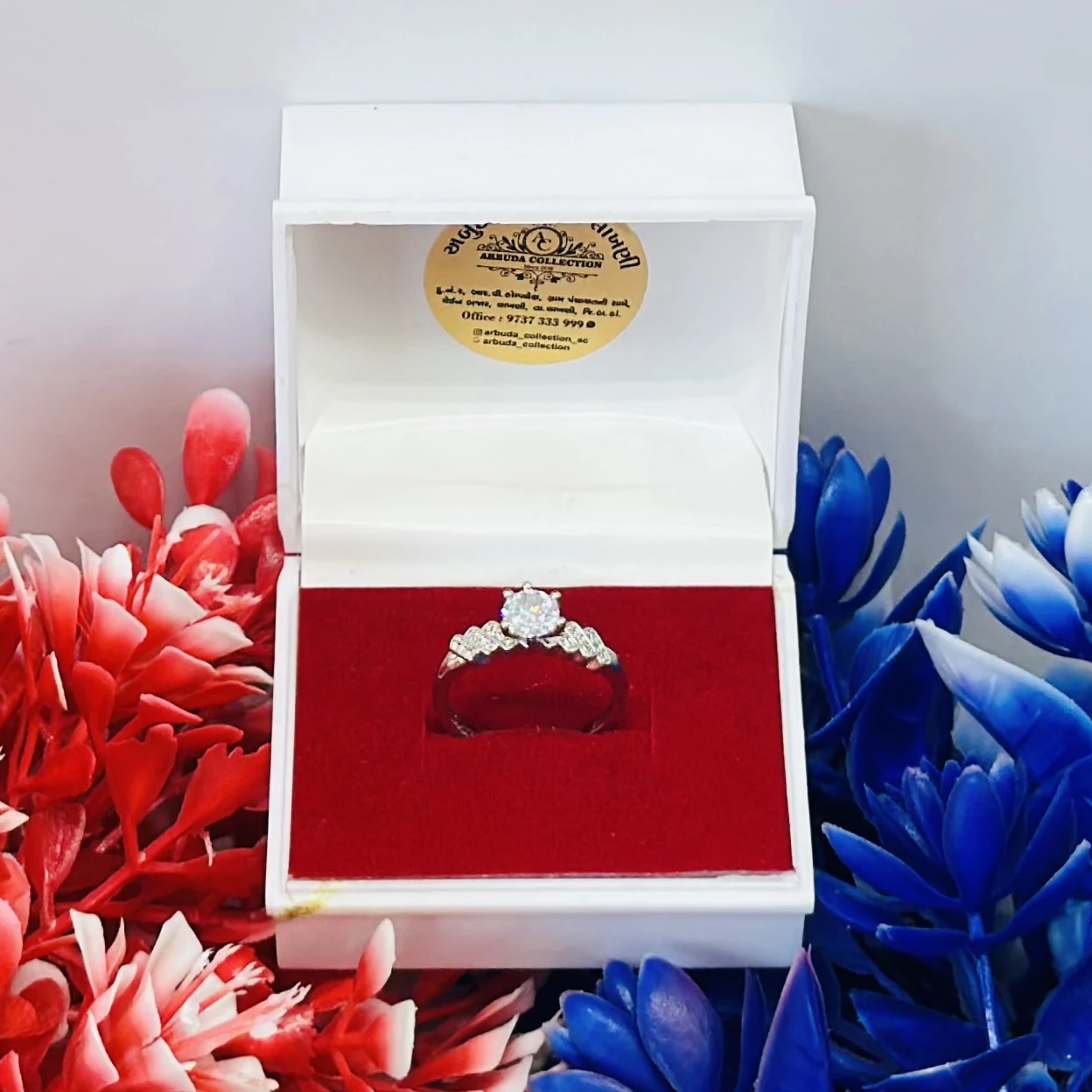 silver-plated ring