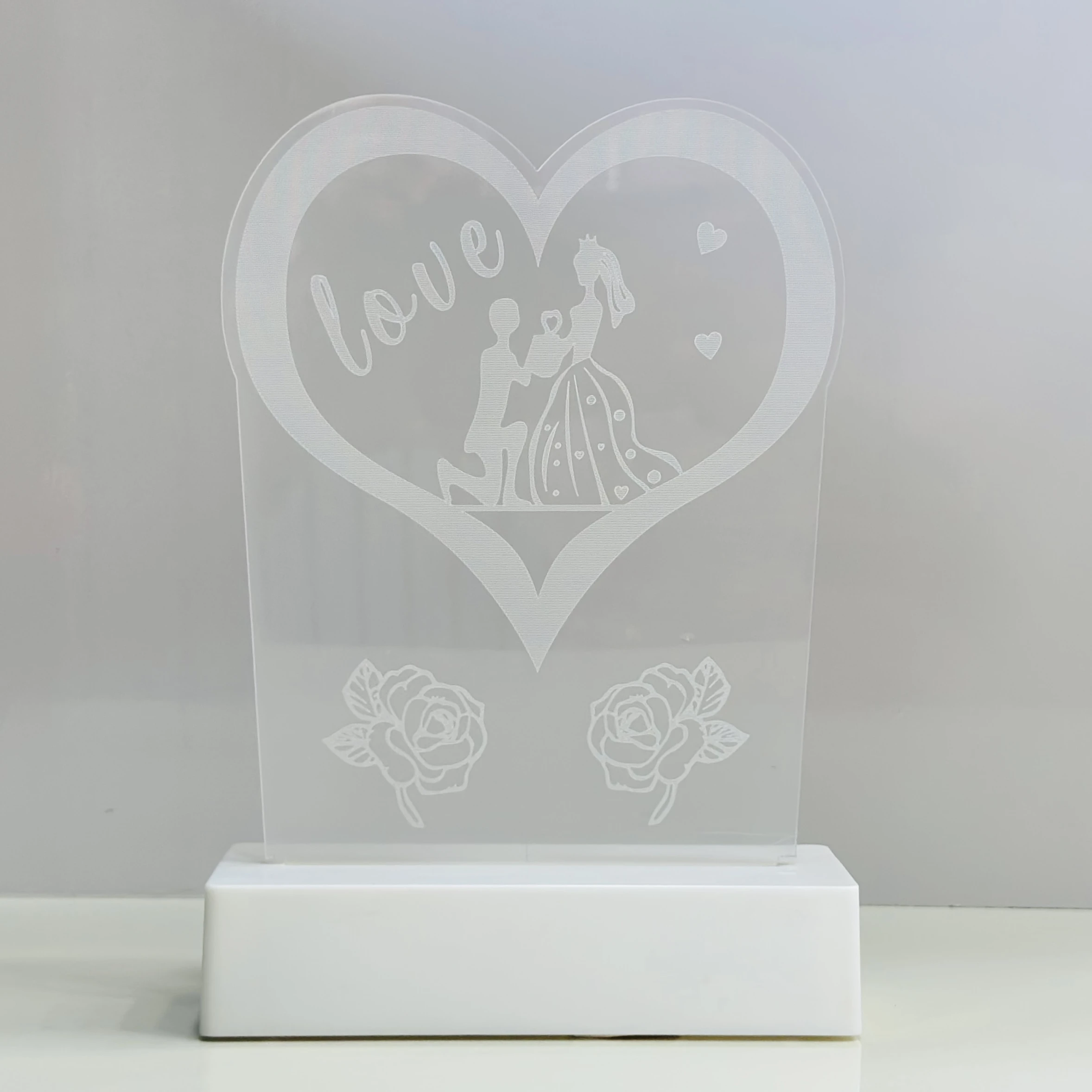 Acrylic 3D illusion LED night lamp(SKU-OL46KA)