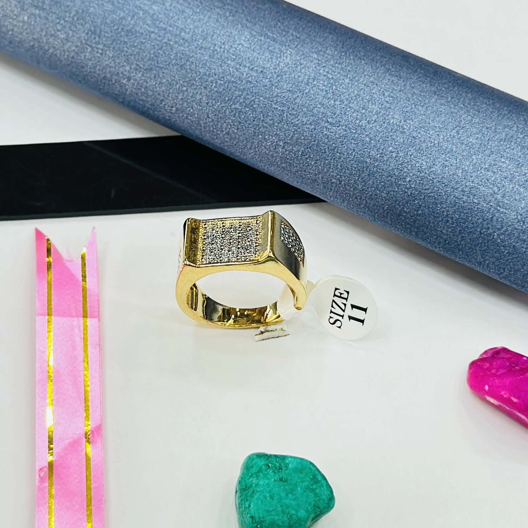 Gem Stone King 10K yellow gold ring