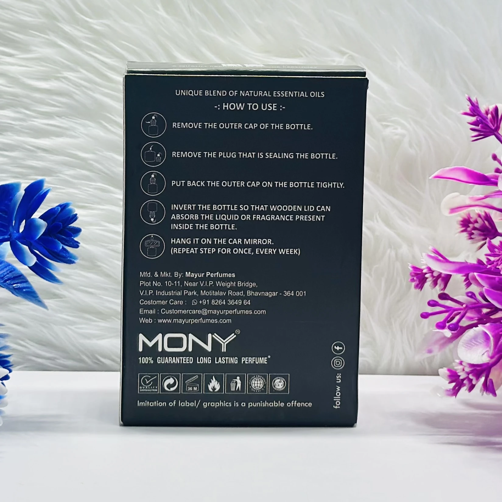 Mony Smoke Car Perfume