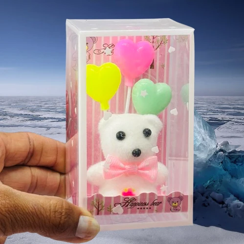 Teddy bear gift set or showpiece