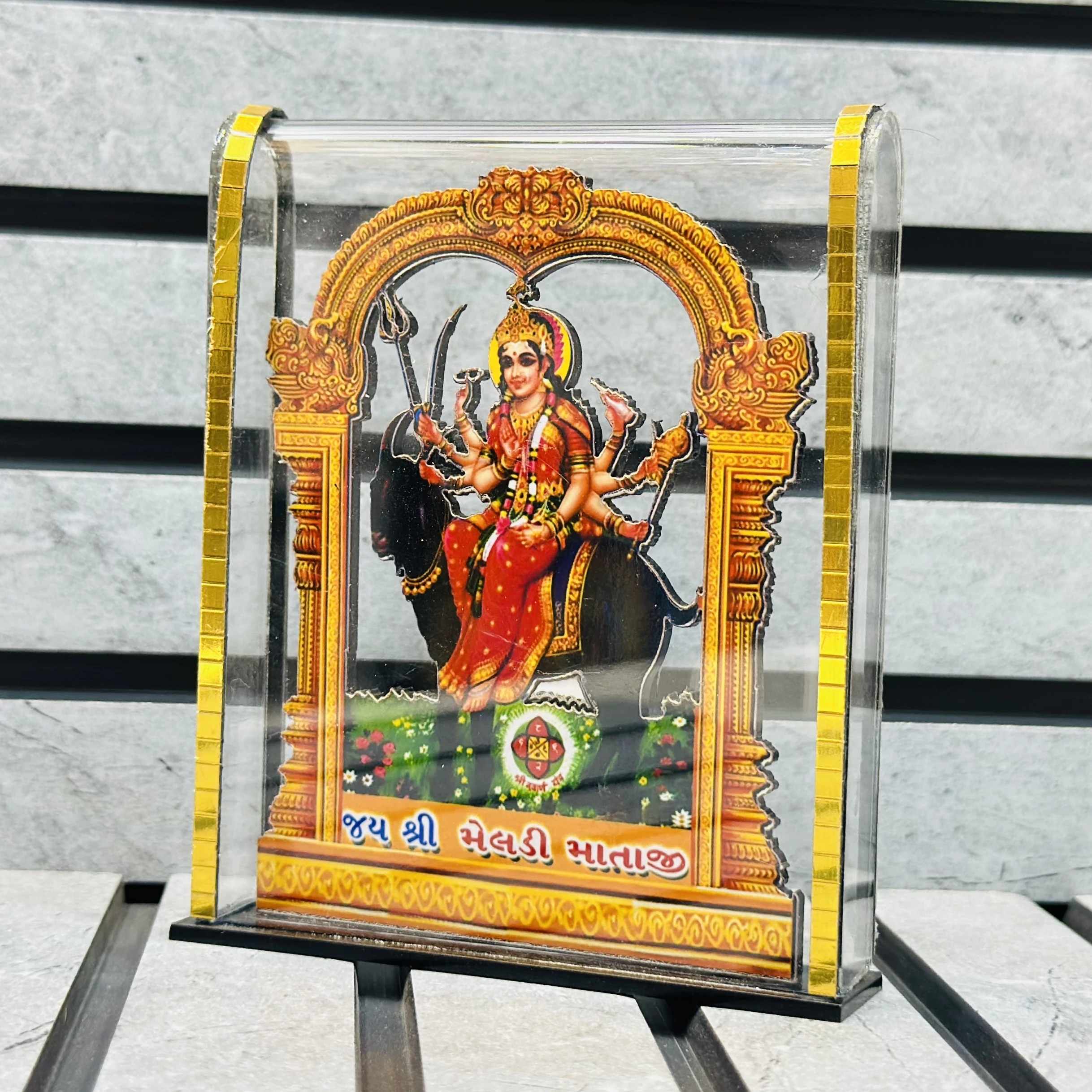 Hindu goddess Meldi Mata.