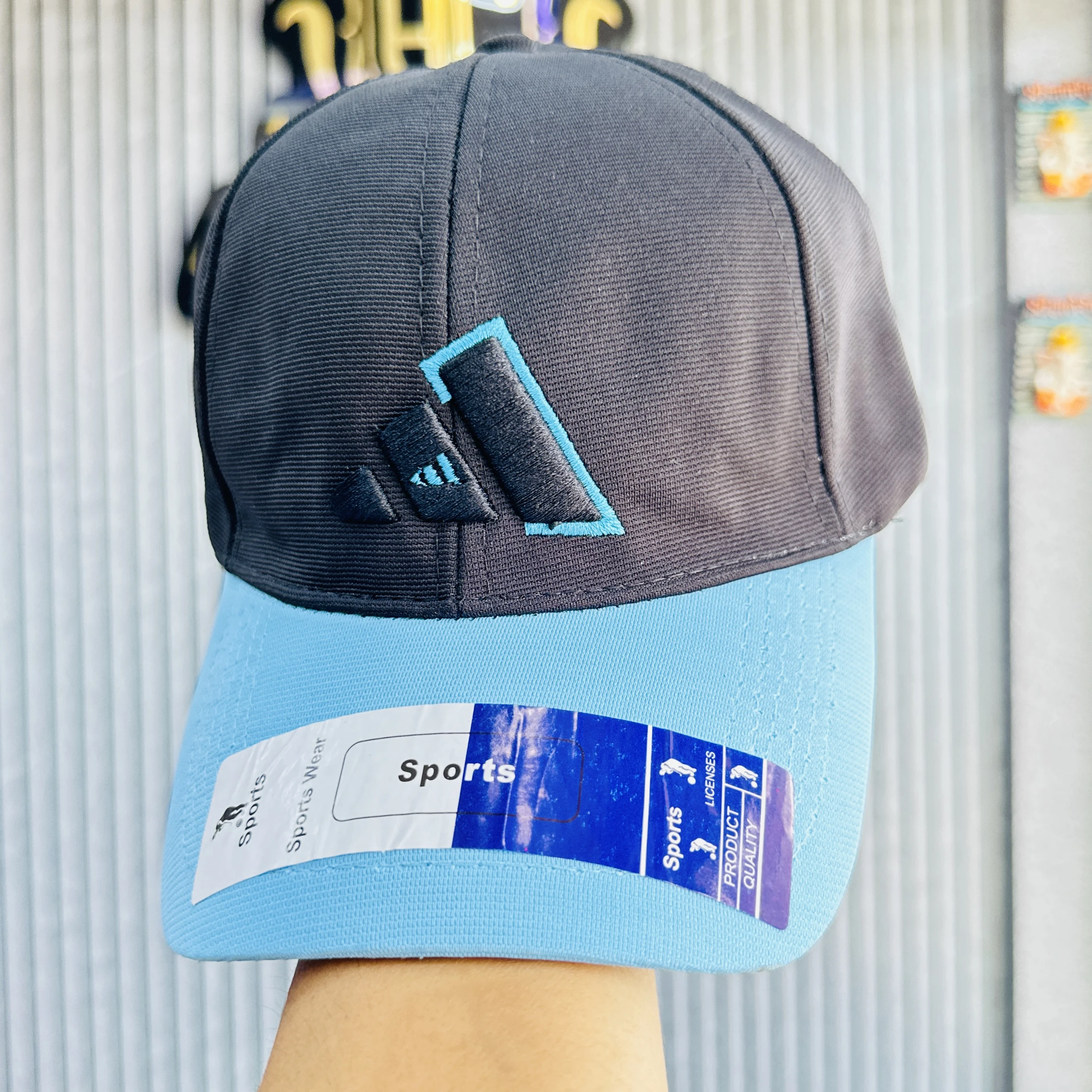 Adidas branded baseball cap
