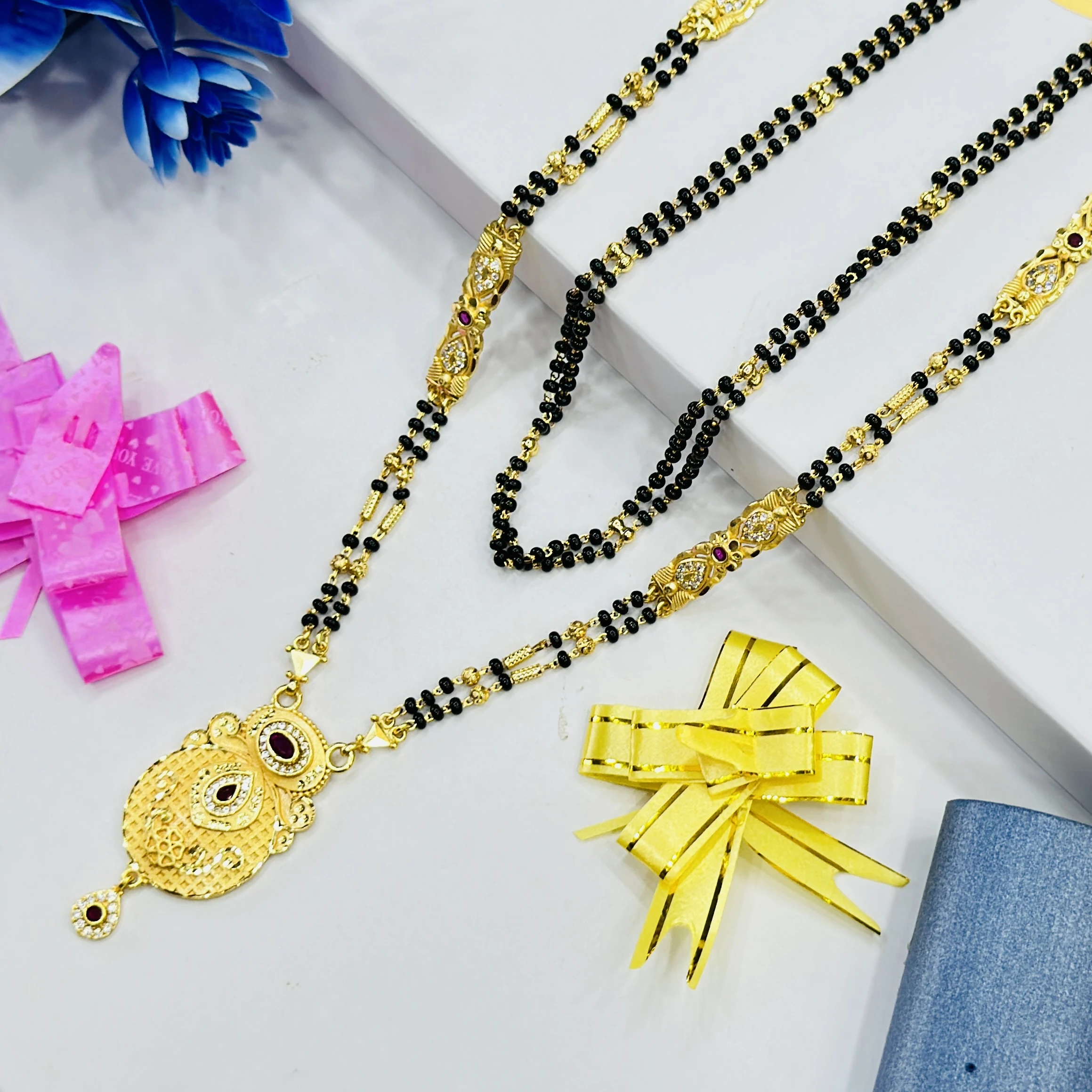 Gold plated Mangalsutra