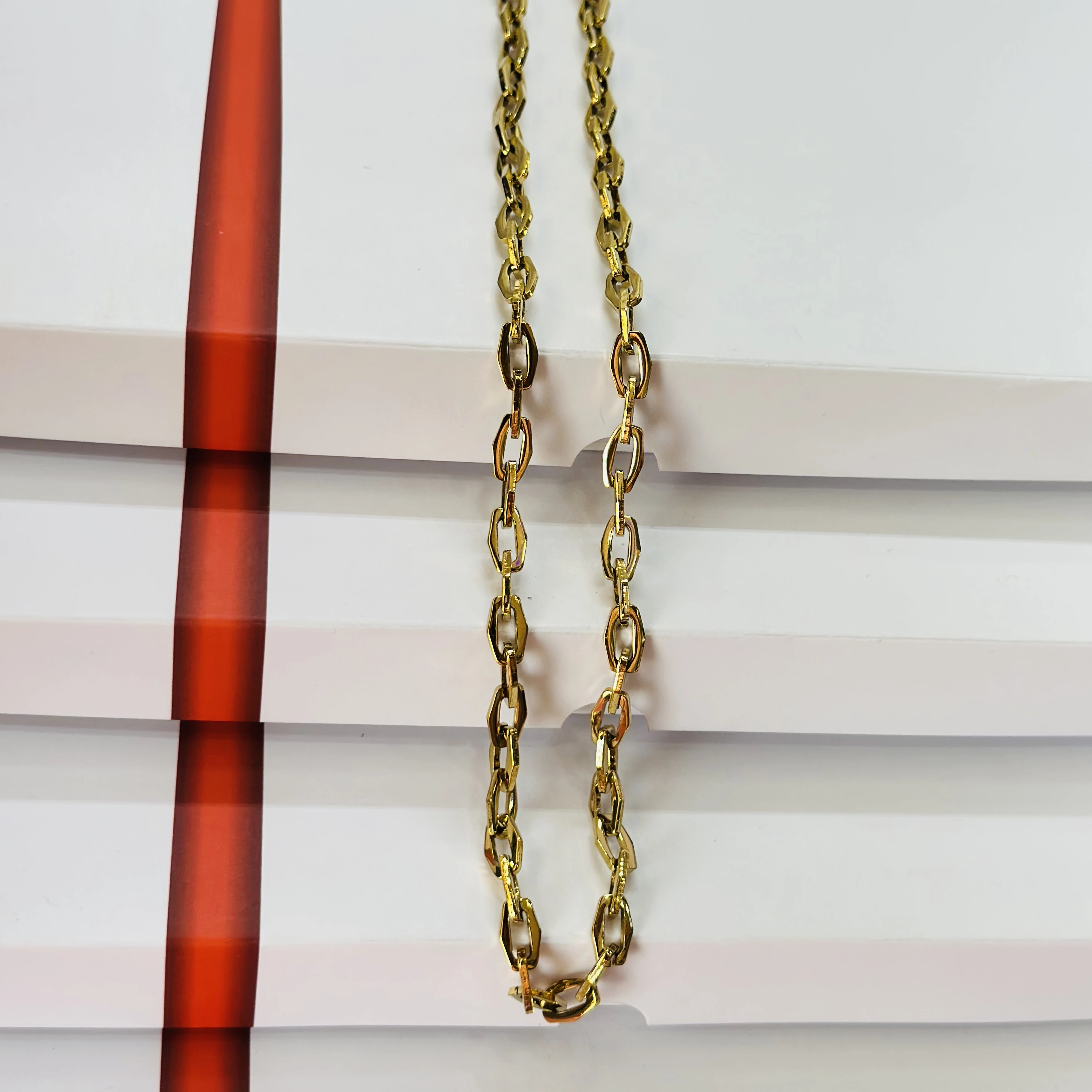 Gold plated design chain