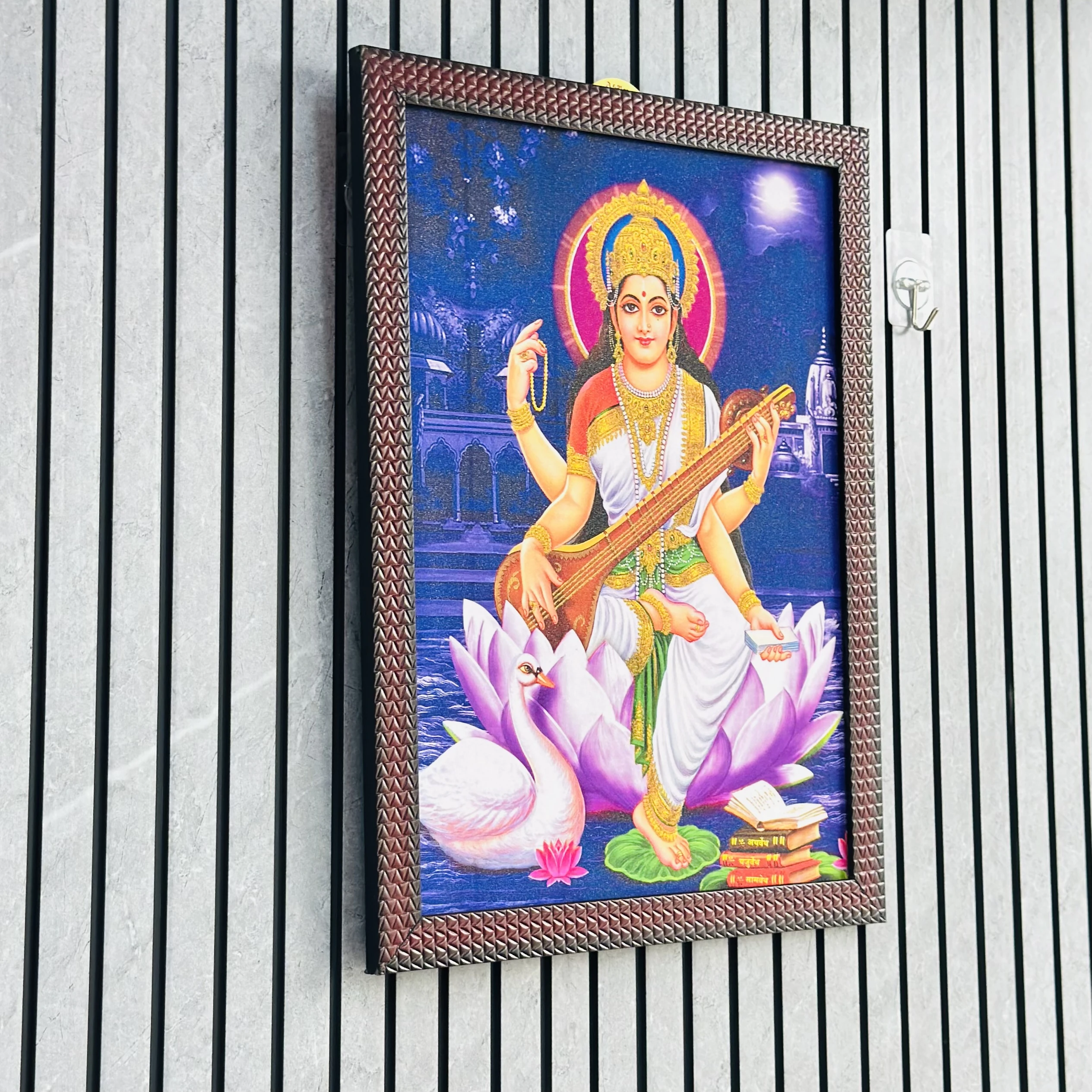 Shri Sarasvati Mata Frame (SKU-KWQVMB)