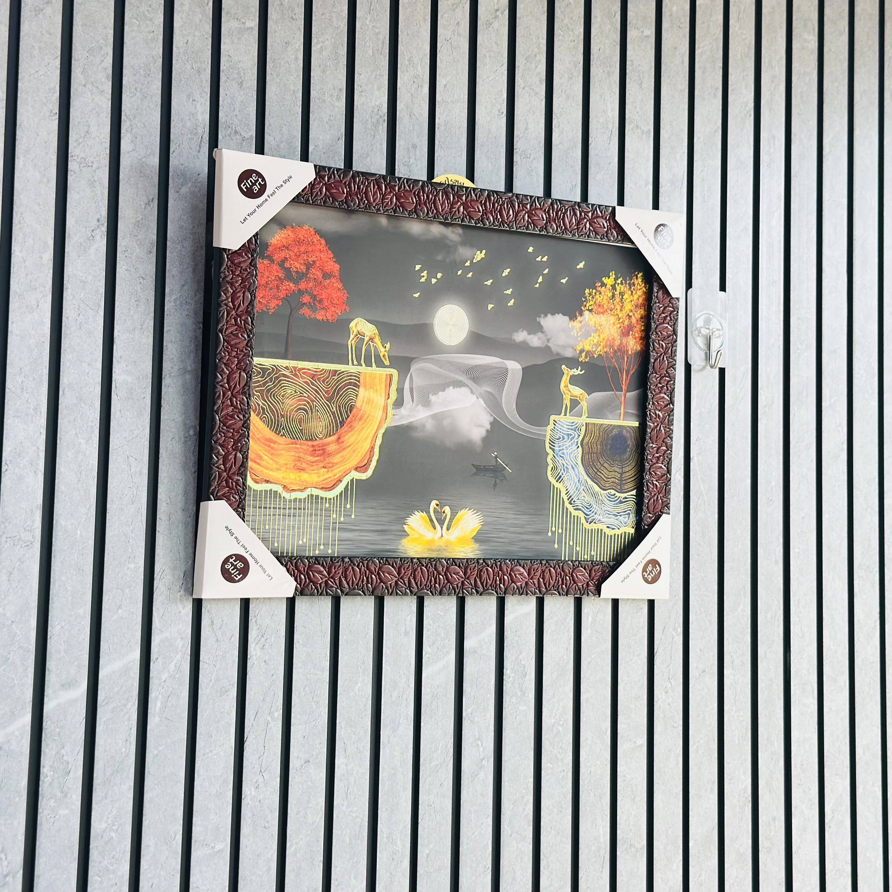 LIFEHAXTORE Abstract art Frame (SKU-UB07Q3)