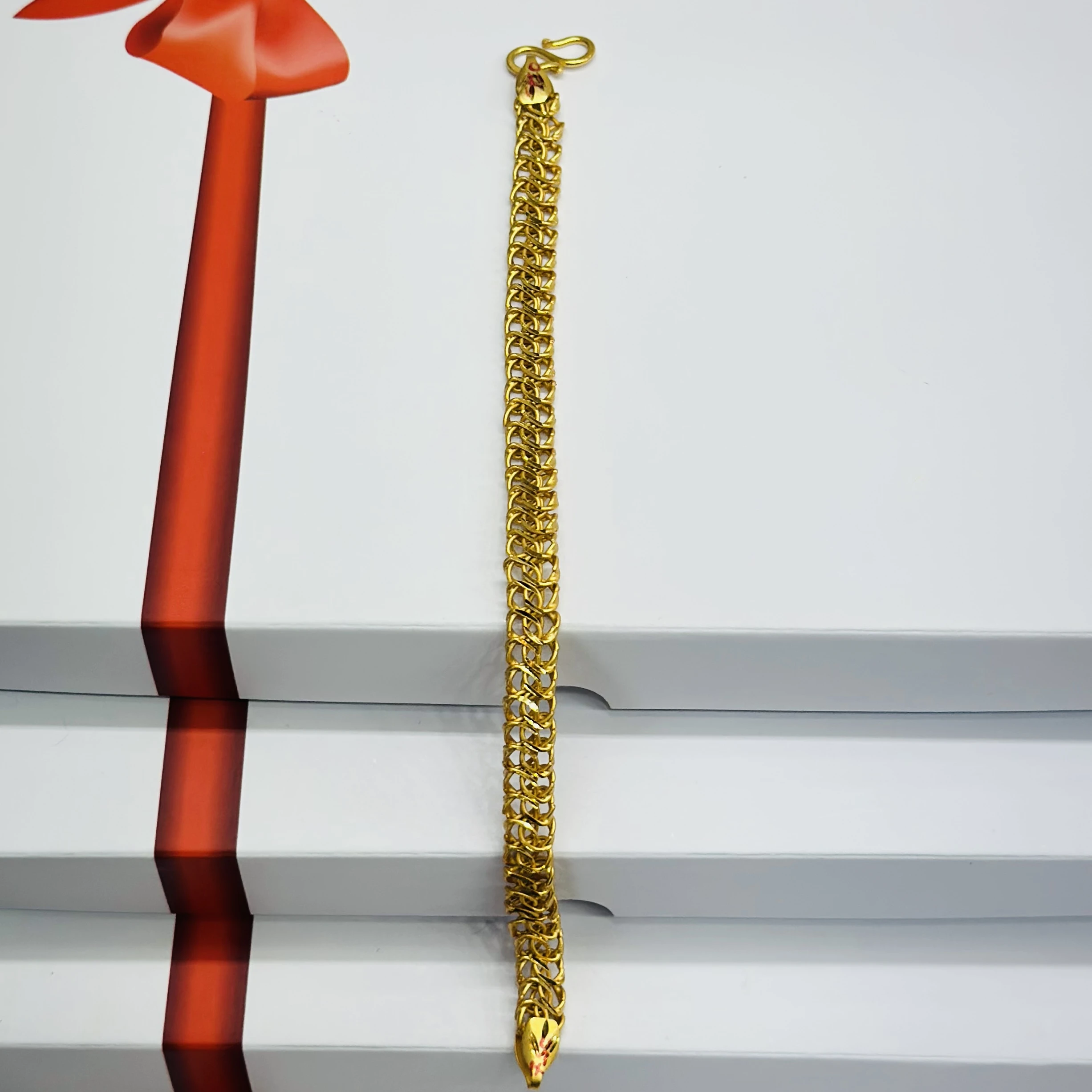 1 GRAM GOLD DIAMOND BRACELET FOR MEN