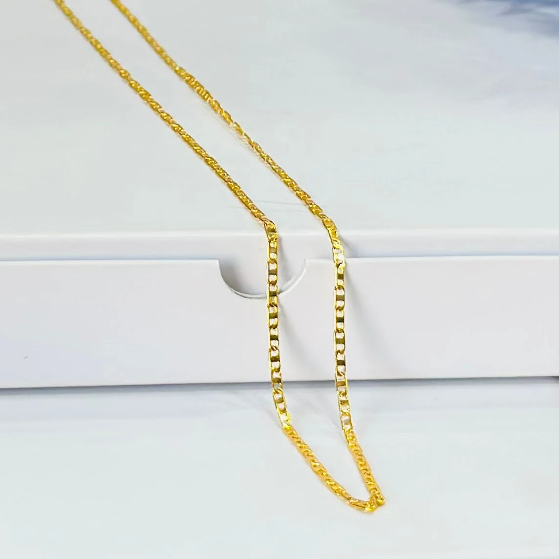 Gold plated design chain