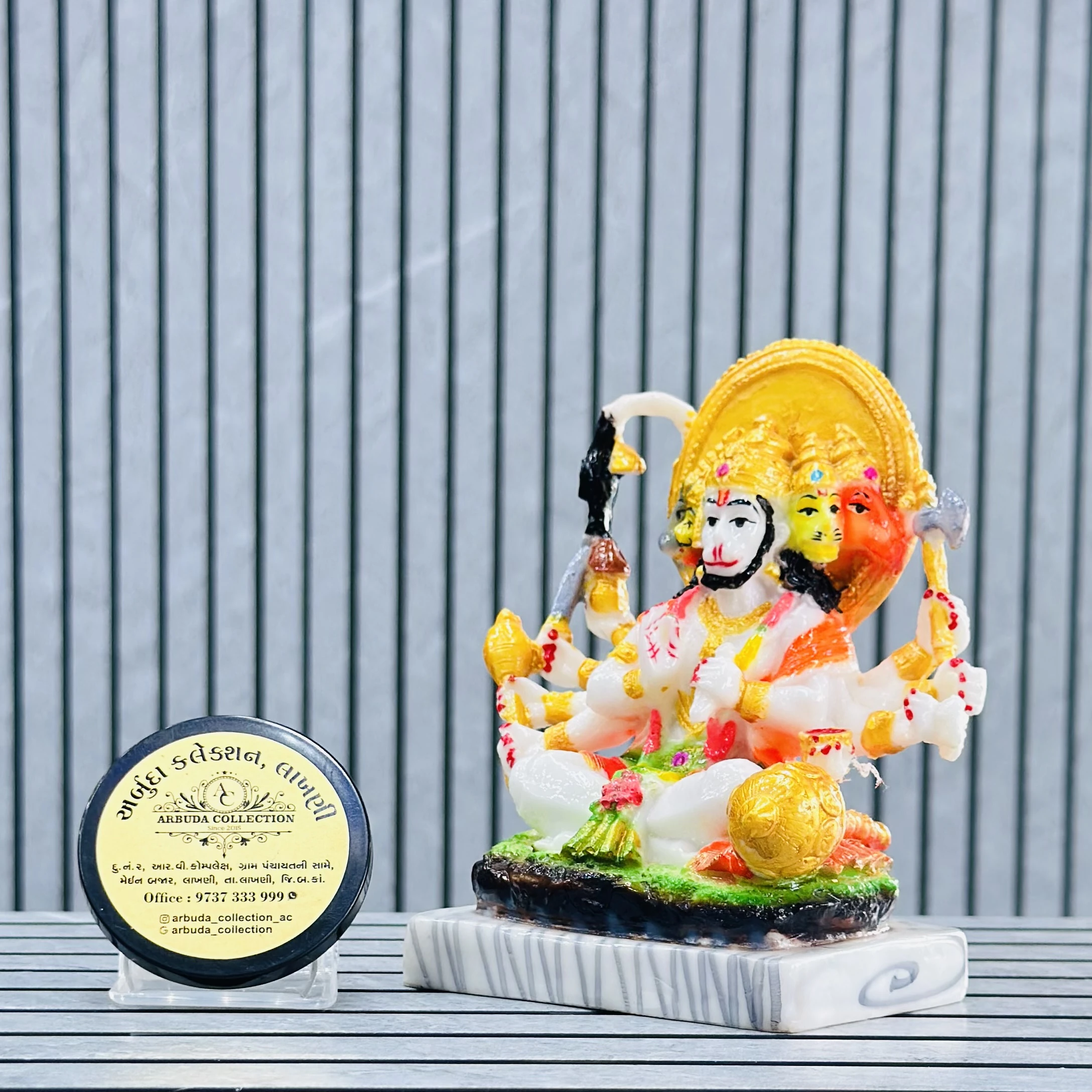 Panchmukhi Hanuman marble murti