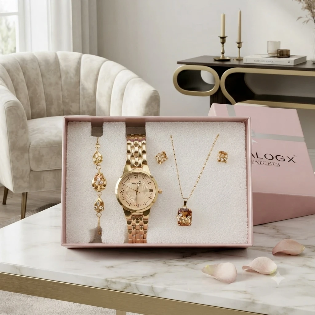 ✨ Complete Girls Jewellery Set – Stylish Accessories for Every Occasion ✨