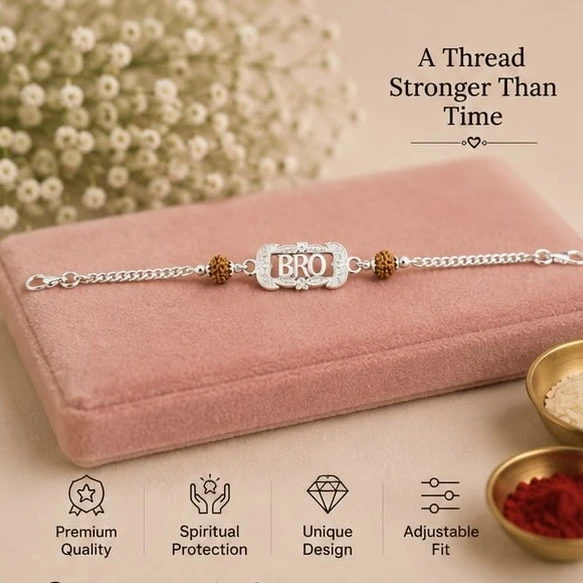 Bhai Nam Designer Rakhi