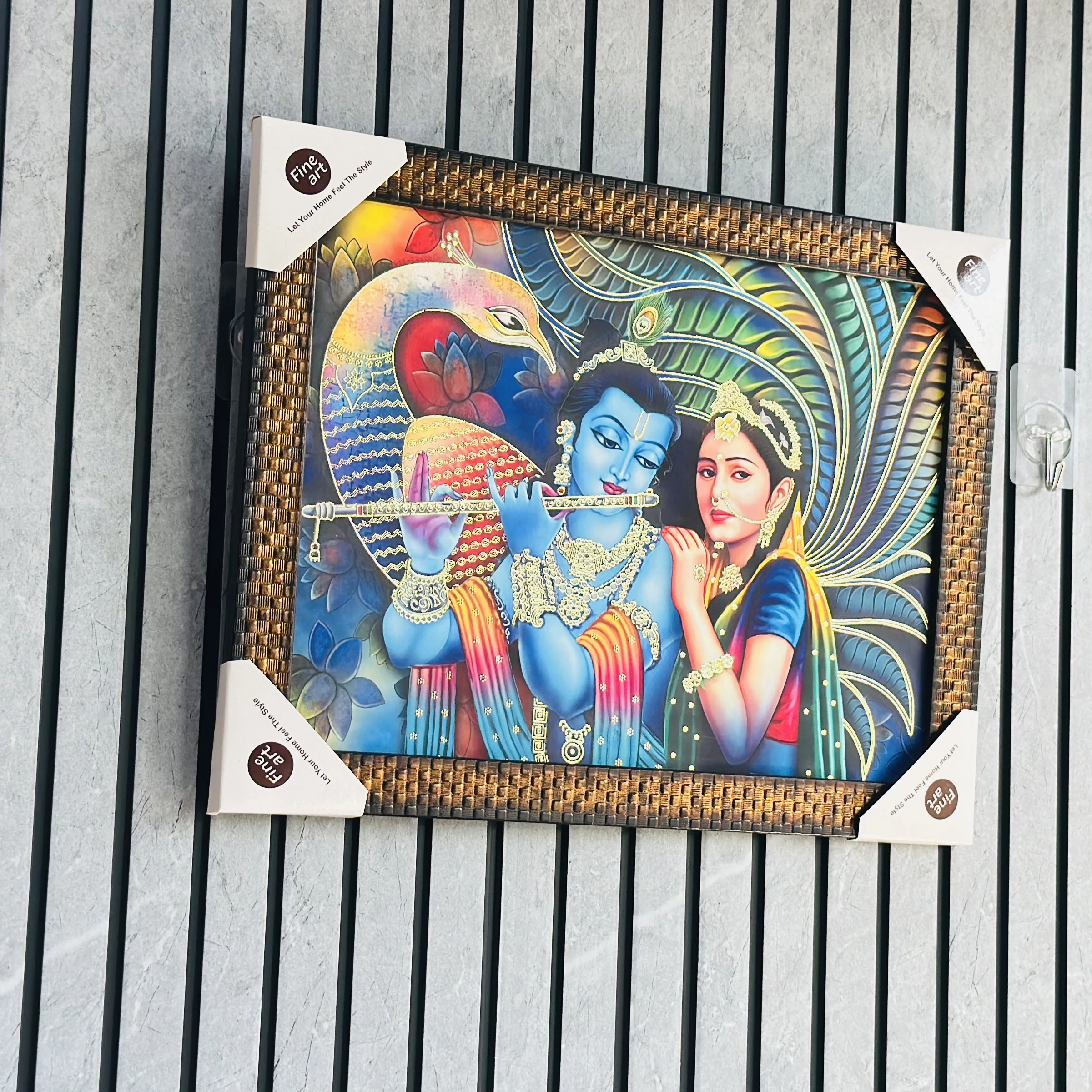 રાધા ક્રિશ્રના વોલ આર્ટ (SKU-X344Q8)