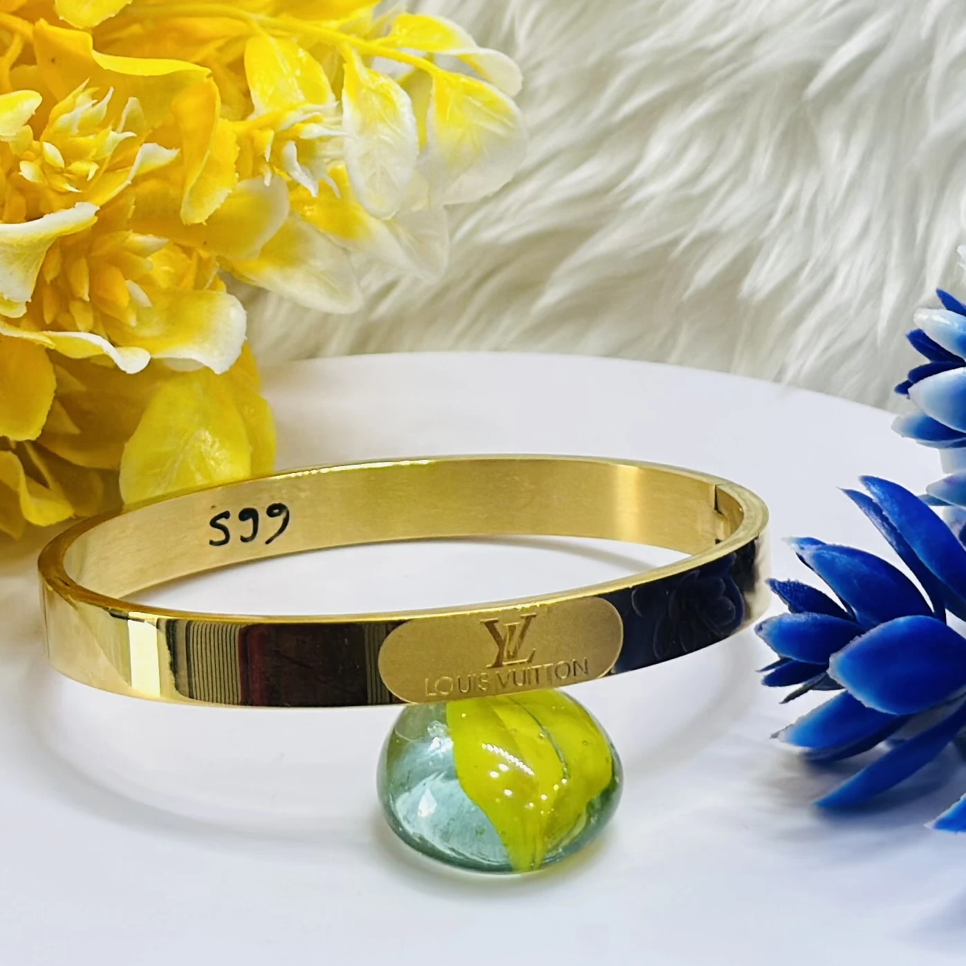 Gold plated Breslet (Kada)