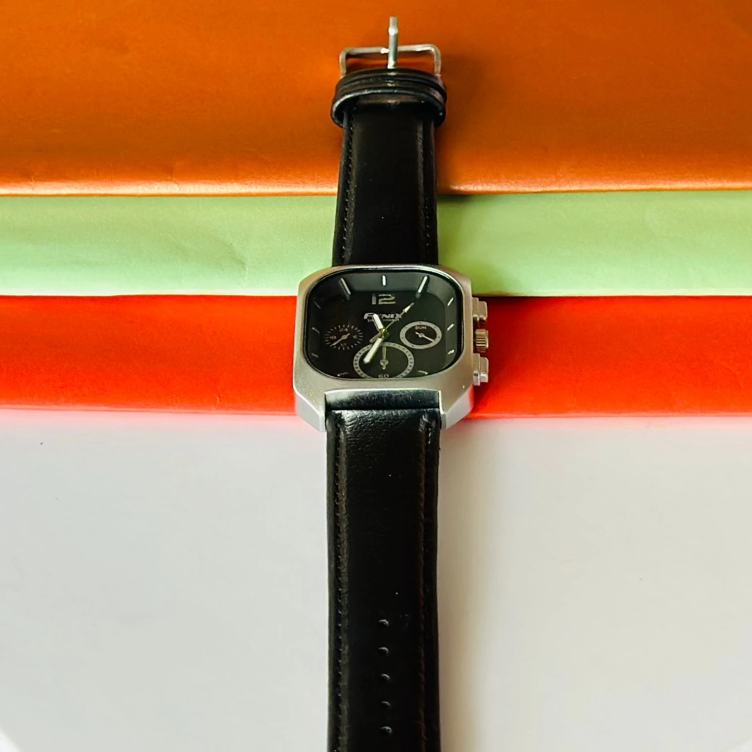 Black analog watch For man’s