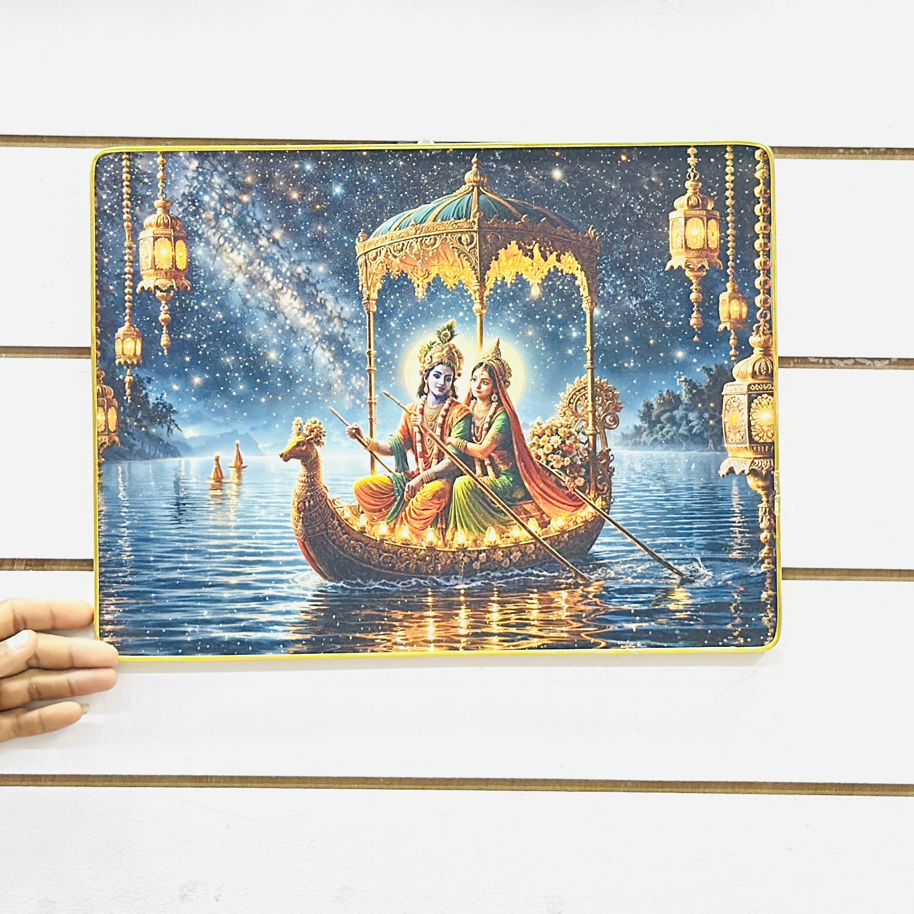 Radha Krishna wall painting….. JIIIUJ
