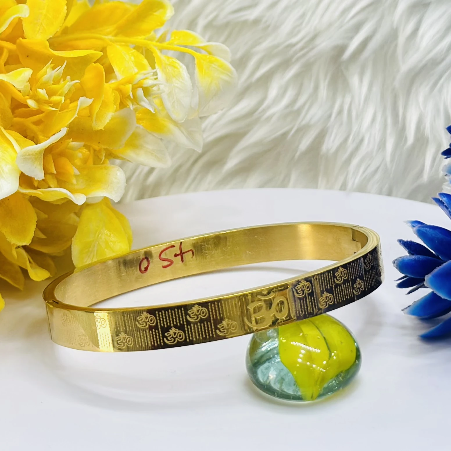 Gold plated Breslet (Kada)