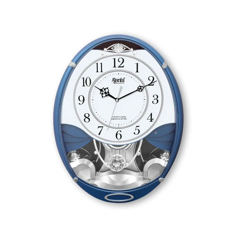Ajanta Designer 3927 Musical Pendulum Wall Clock.