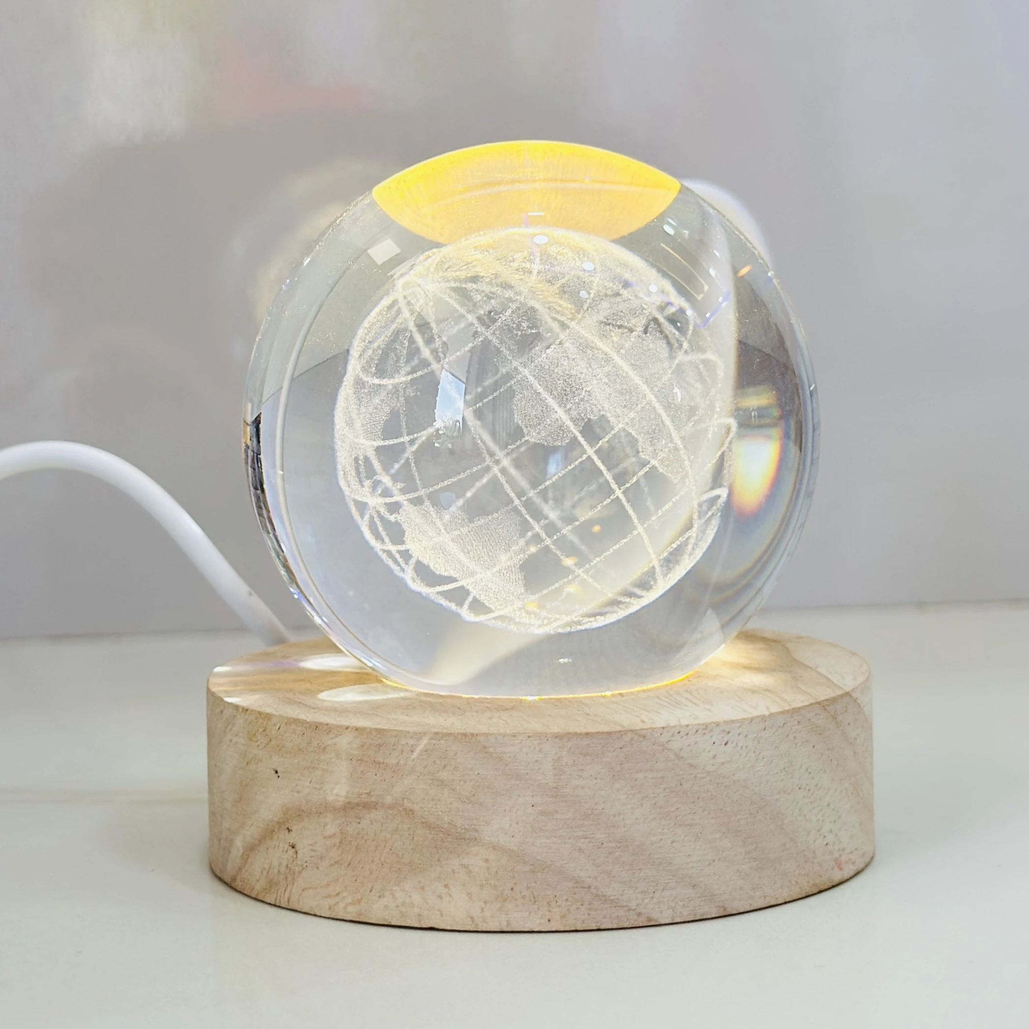 LED Galaxy Crystal Ball(SKU-Q65M6L)