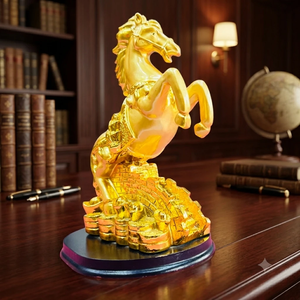 Golden Polynesian Horse