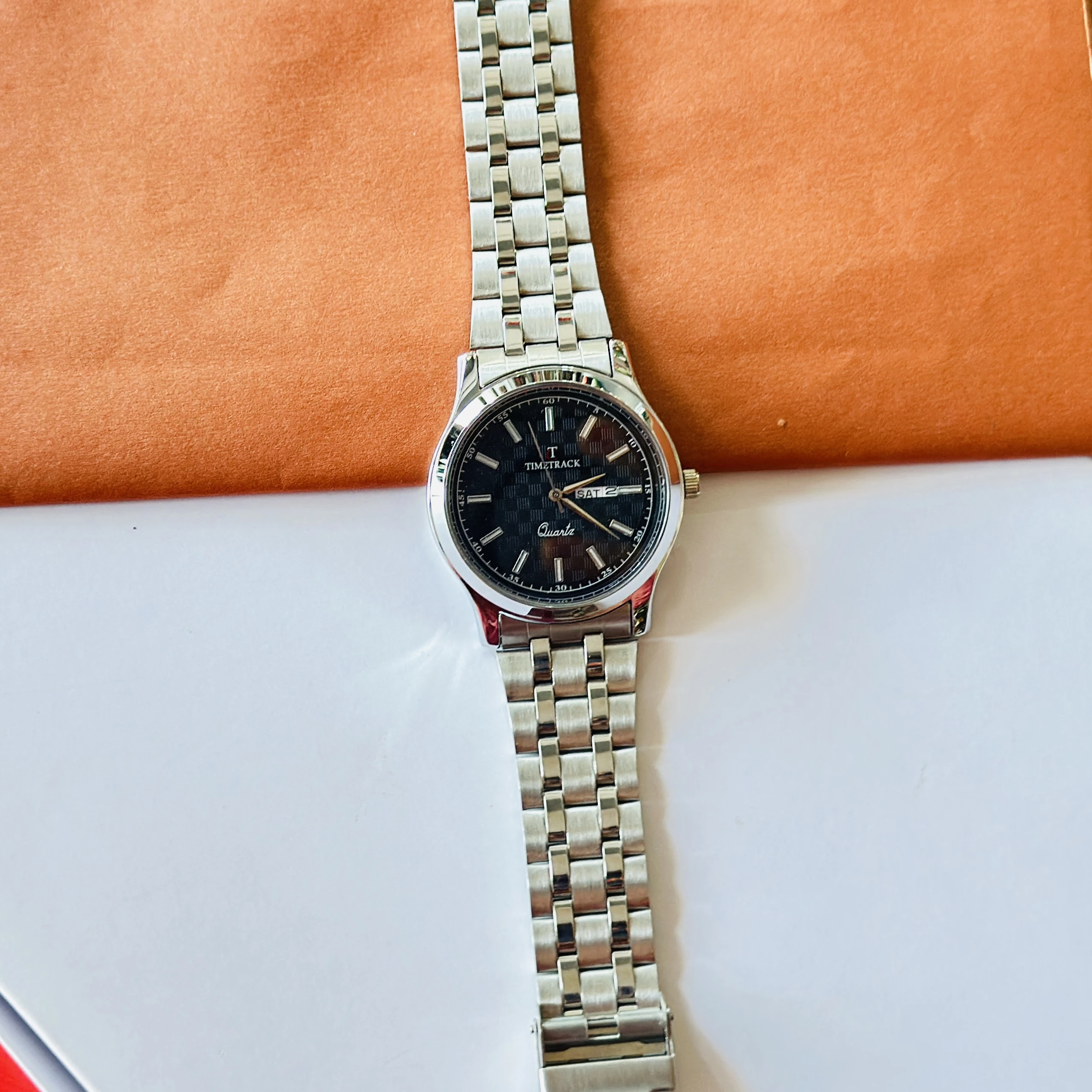 Timetrack quartz watch