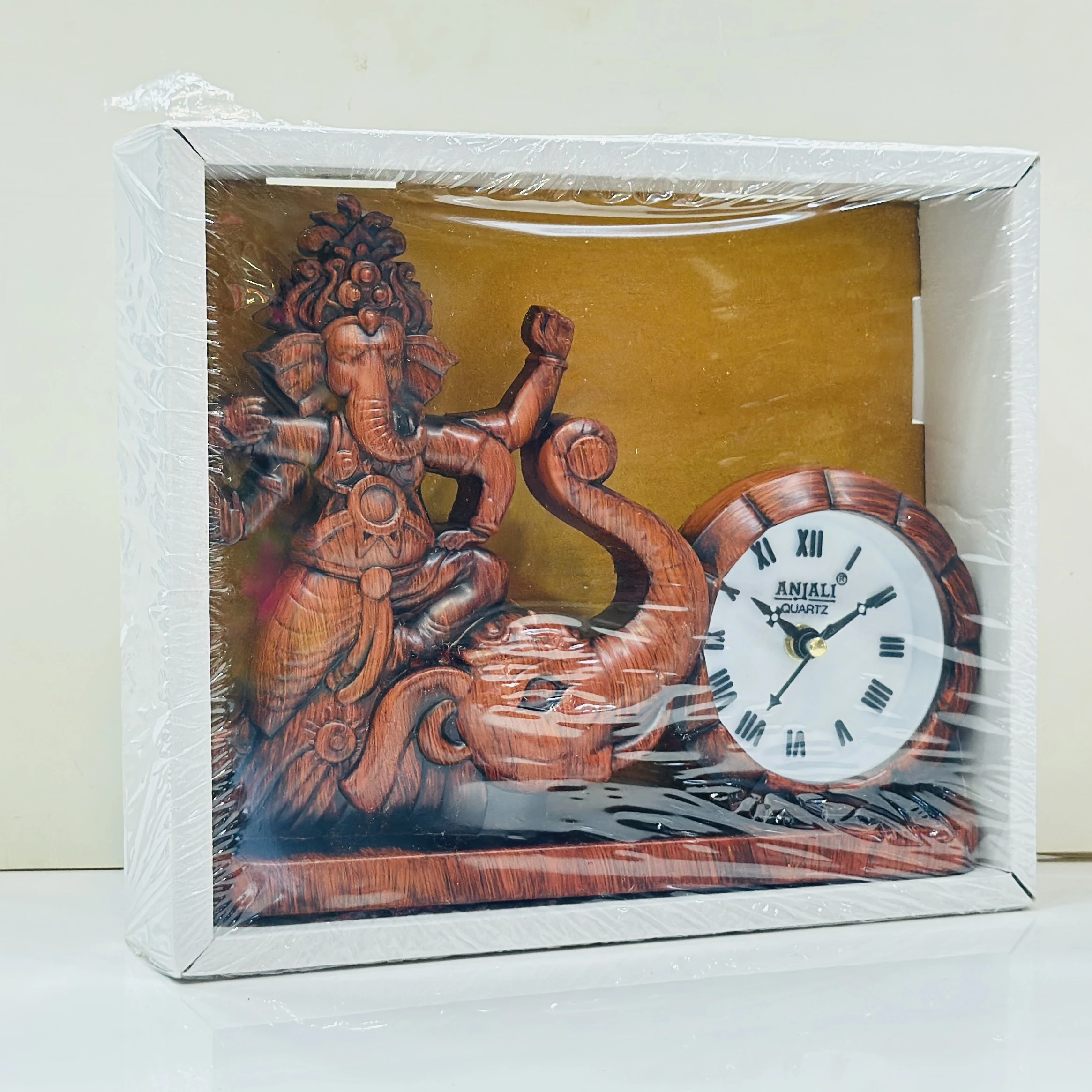 Anjali Quartz Ganesh Wall Clock.   T94CZ2