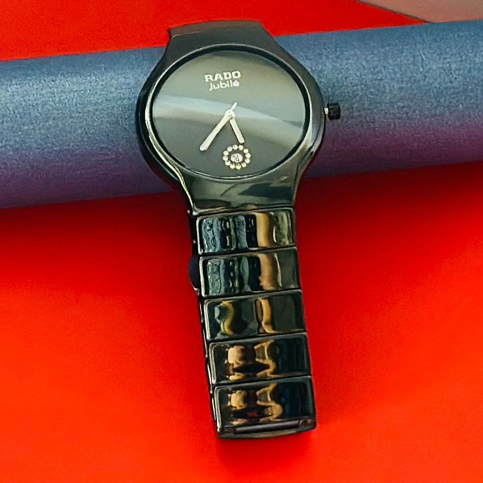Rado integral jubile high tech black ceramic watch
