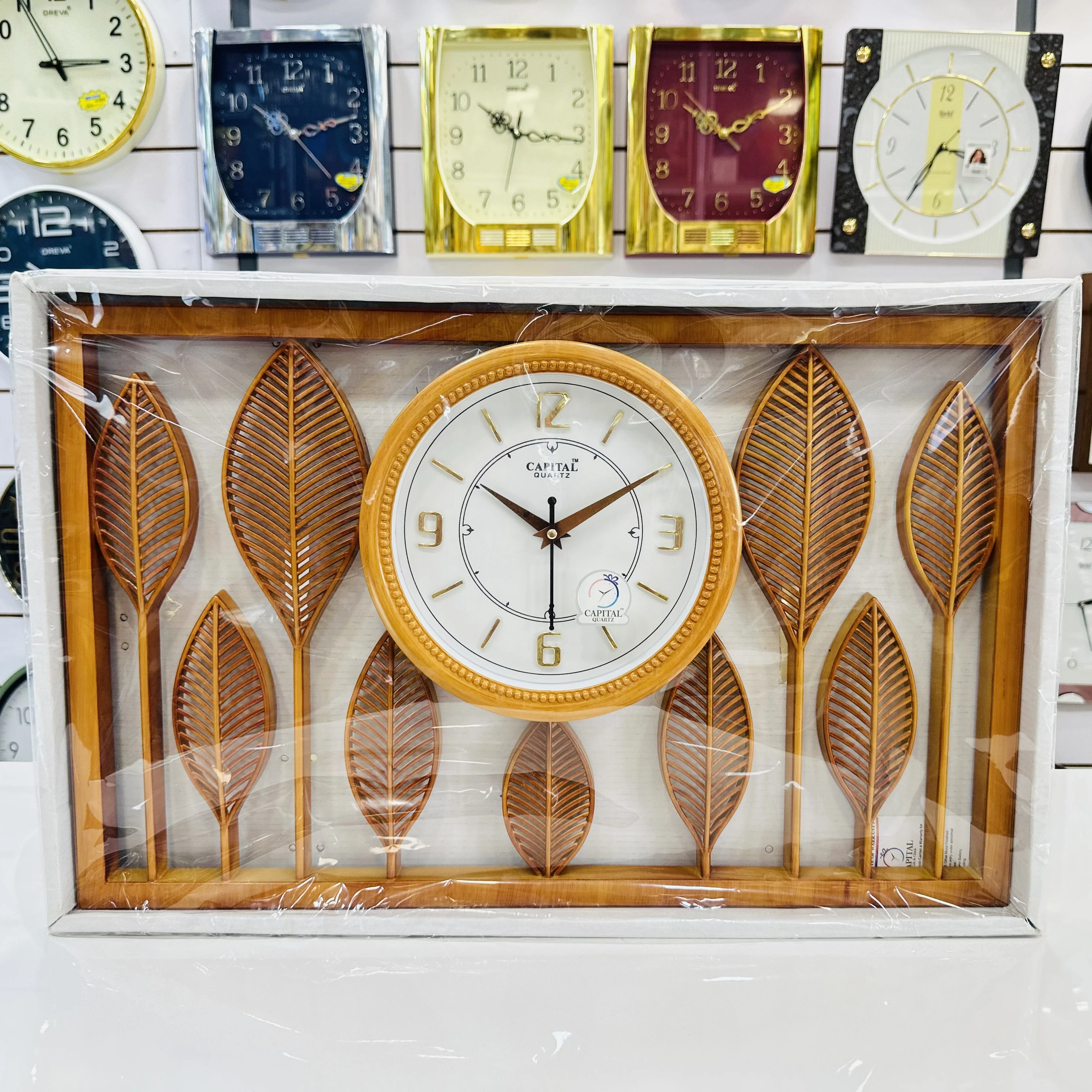 Capital Quartz analog wall clock(SKU-ZRY36X)